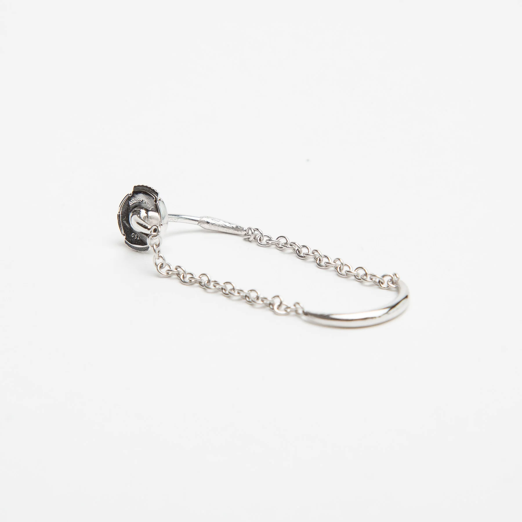 OTZAR | XS GOLD CHAIN SINGLE EARRING - Image 4
