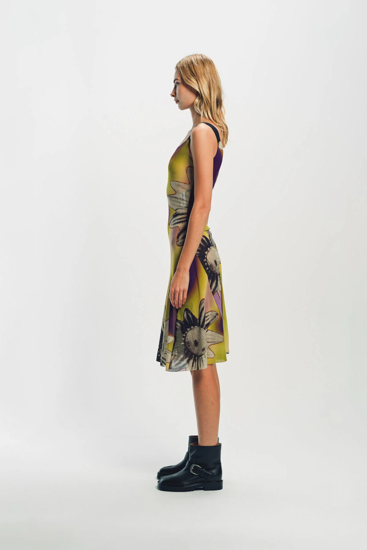 PAULA CANOVAS DEL VAS | ACID FLOWER MESH DRESS - Image 3