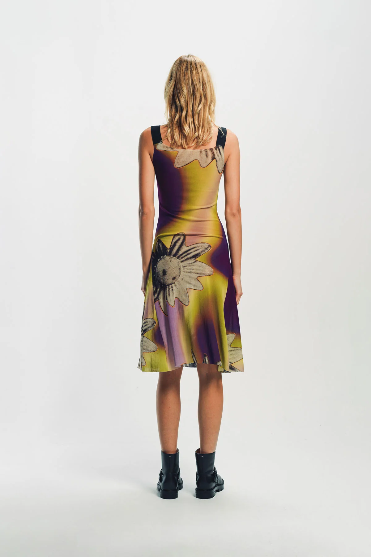 PAULA CANOVAS DEL VAS | ACID FLOWER MESH DRESS - Image 4