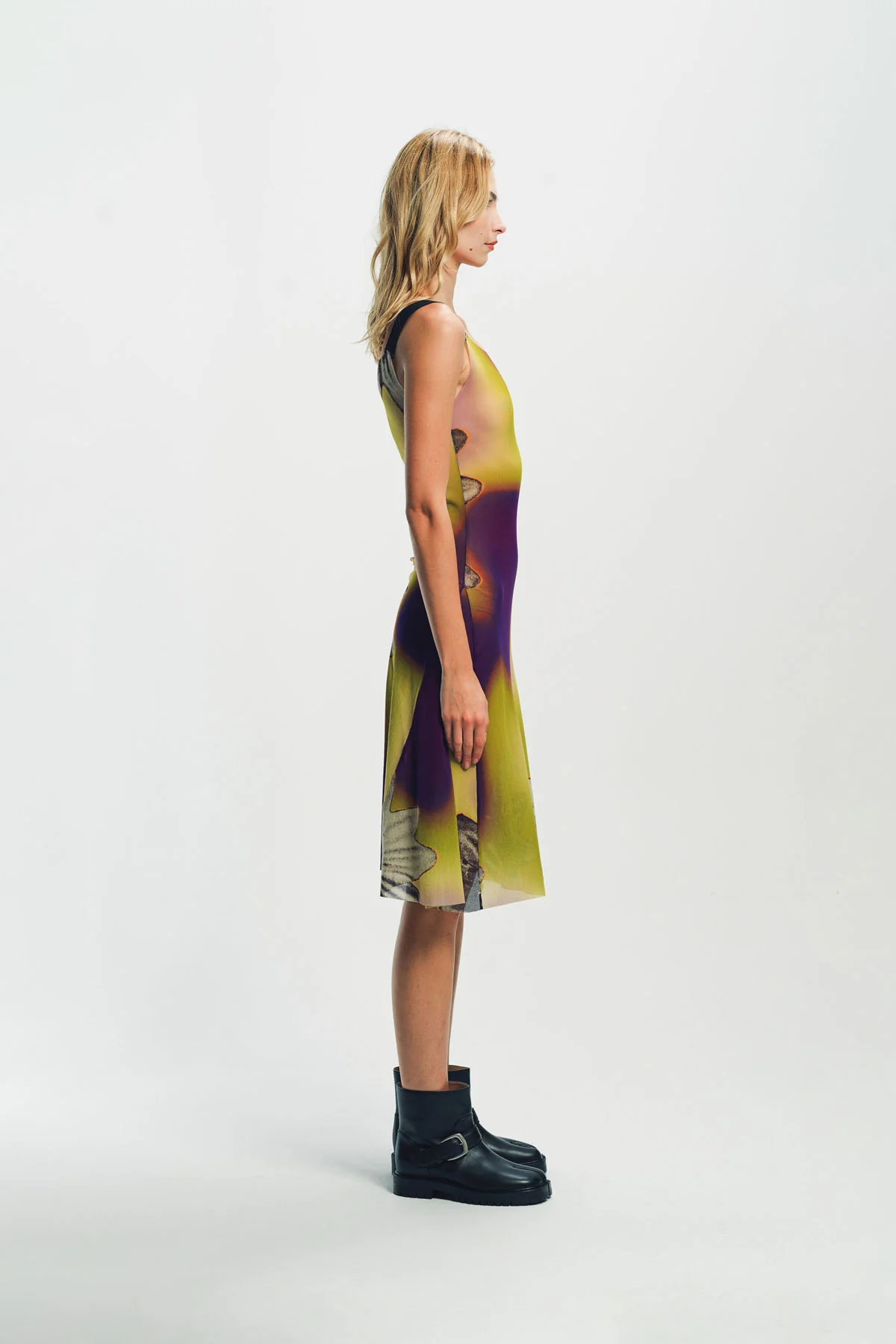 PAULA CANOVAS DEL VAS | ACID FLOWER MESH DRESS - Image 5