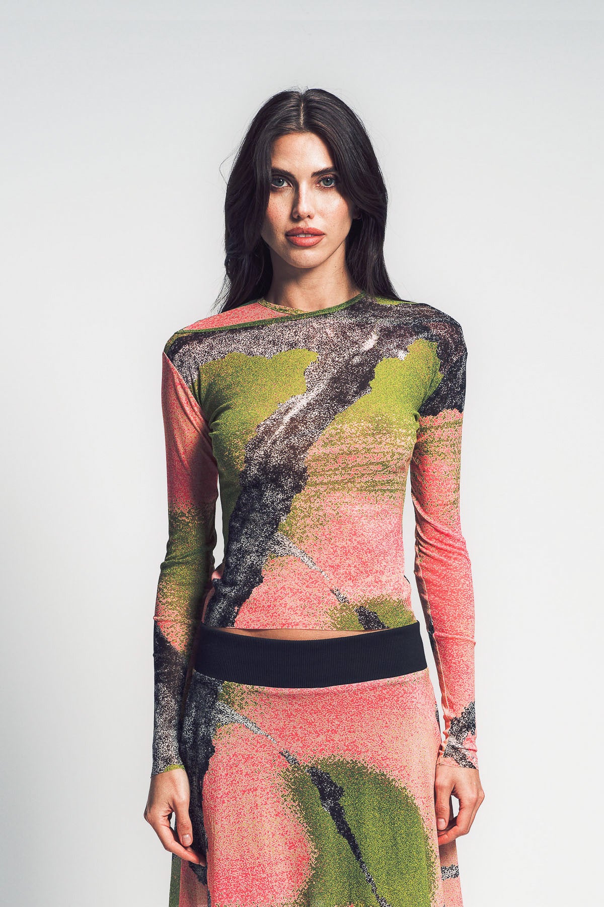PAULA CANOVAS DEL VAS | ZIGZAG NECKLINE TOP - Image 2