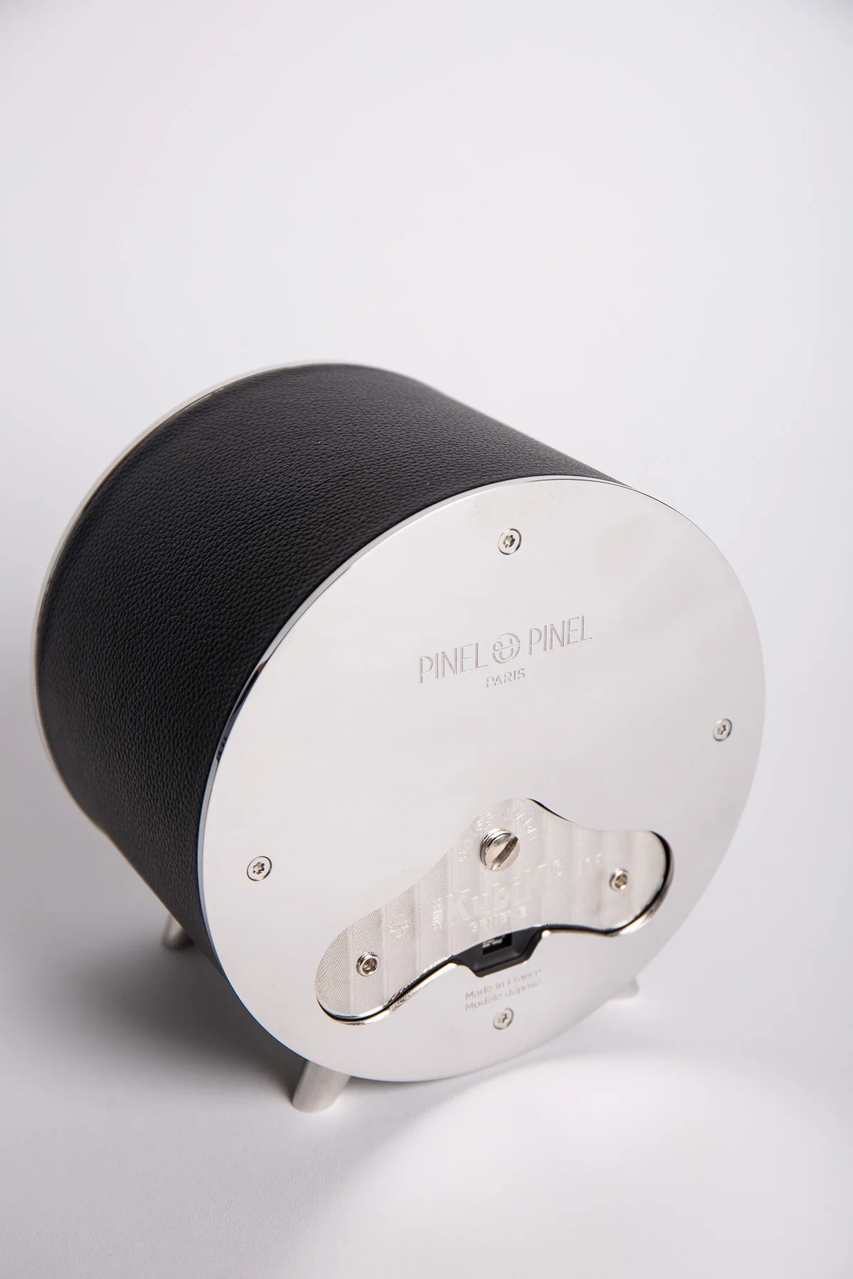 PINEL ET PINEL | TWIN NICKEL CALFSKIN WATCH WINDER - Image 4