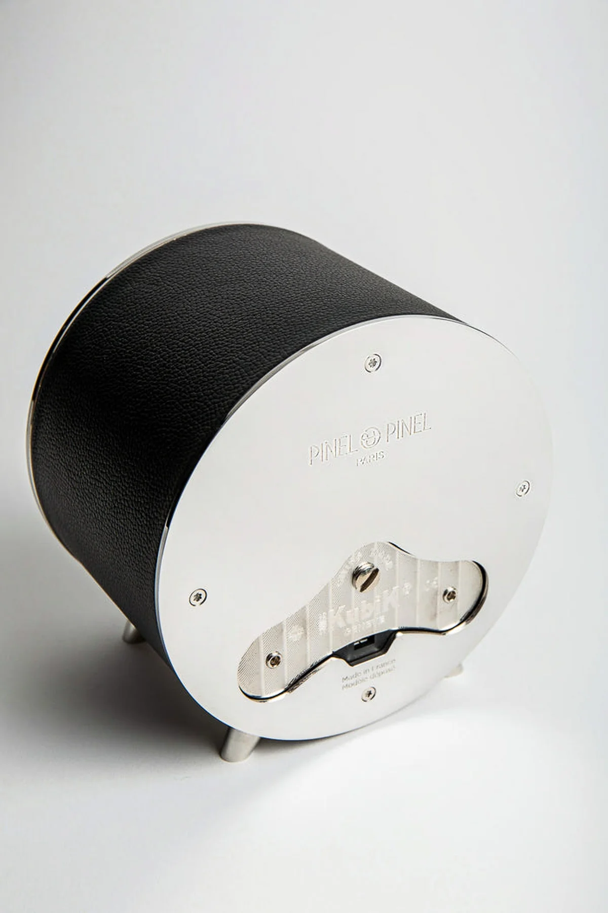 PINEL ET PINEL | TWIN SILVER CALFSKIN WATCH WINDER - Image 4