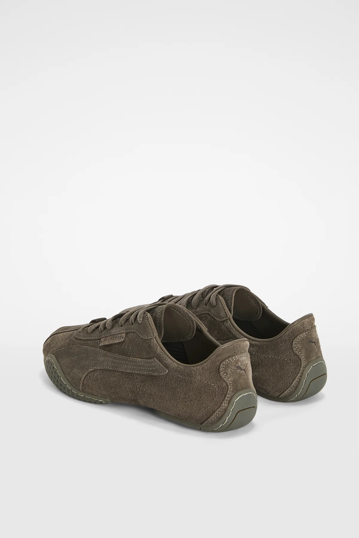 PUMA X JIL SANDER | MATTE BRONZE K-STREET SUEDE SNEAKERS - Image 3