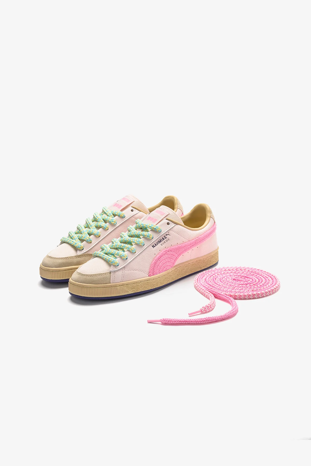 PUMA X NAHMIAS | JASMINE SUEDE NAHMIAS CROCHET SNEAKERS - Image 8