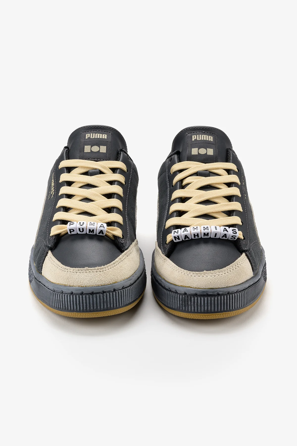 PUMA X NAHMIAS | VINTAGE BLACK SUEDE NAHMIAS SNEAKERS - Image 7
