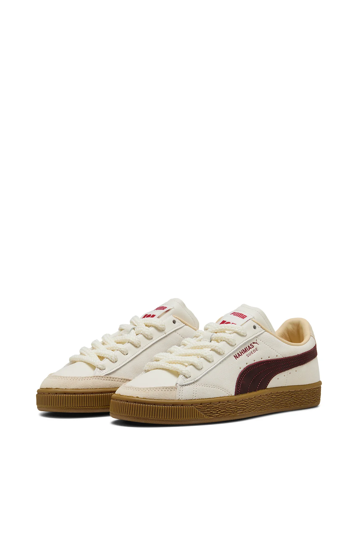 PUMA X NAHMIAS | VINTAGE RED SUEDE NAHMIAS SNEAKERS - Image 3