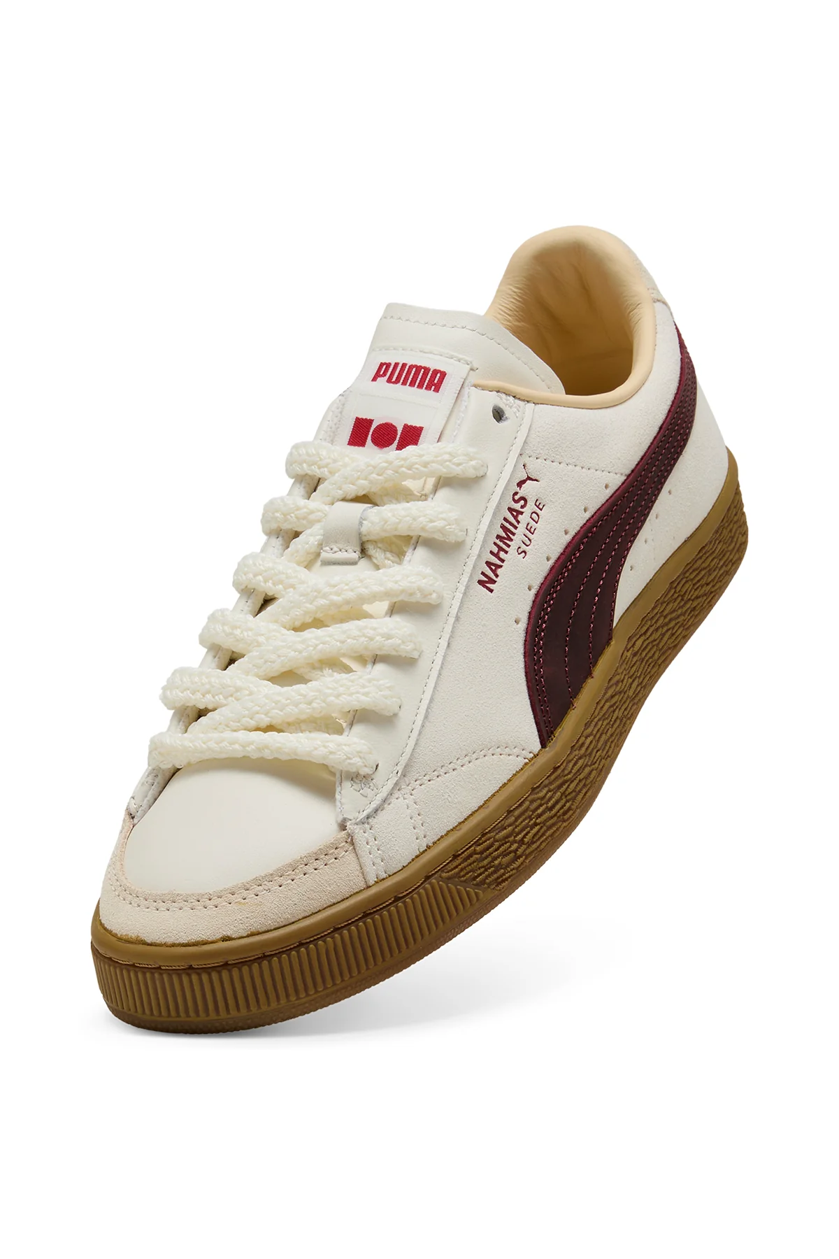 PUMA X NAHMIAS | VINTAGE RED SUEDE NAHMIAS SNEAKERS - Image 5