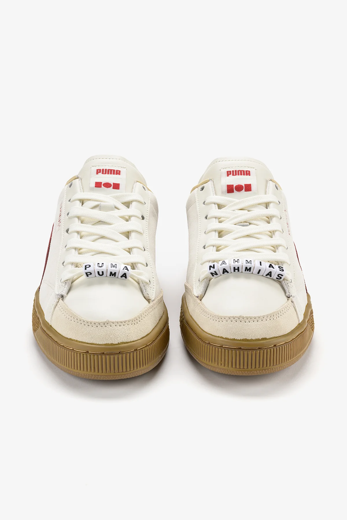PUMA X NAHMIAS | VINTAGE RED SUEDE NAHMIAS SNEAKERS - Image 7