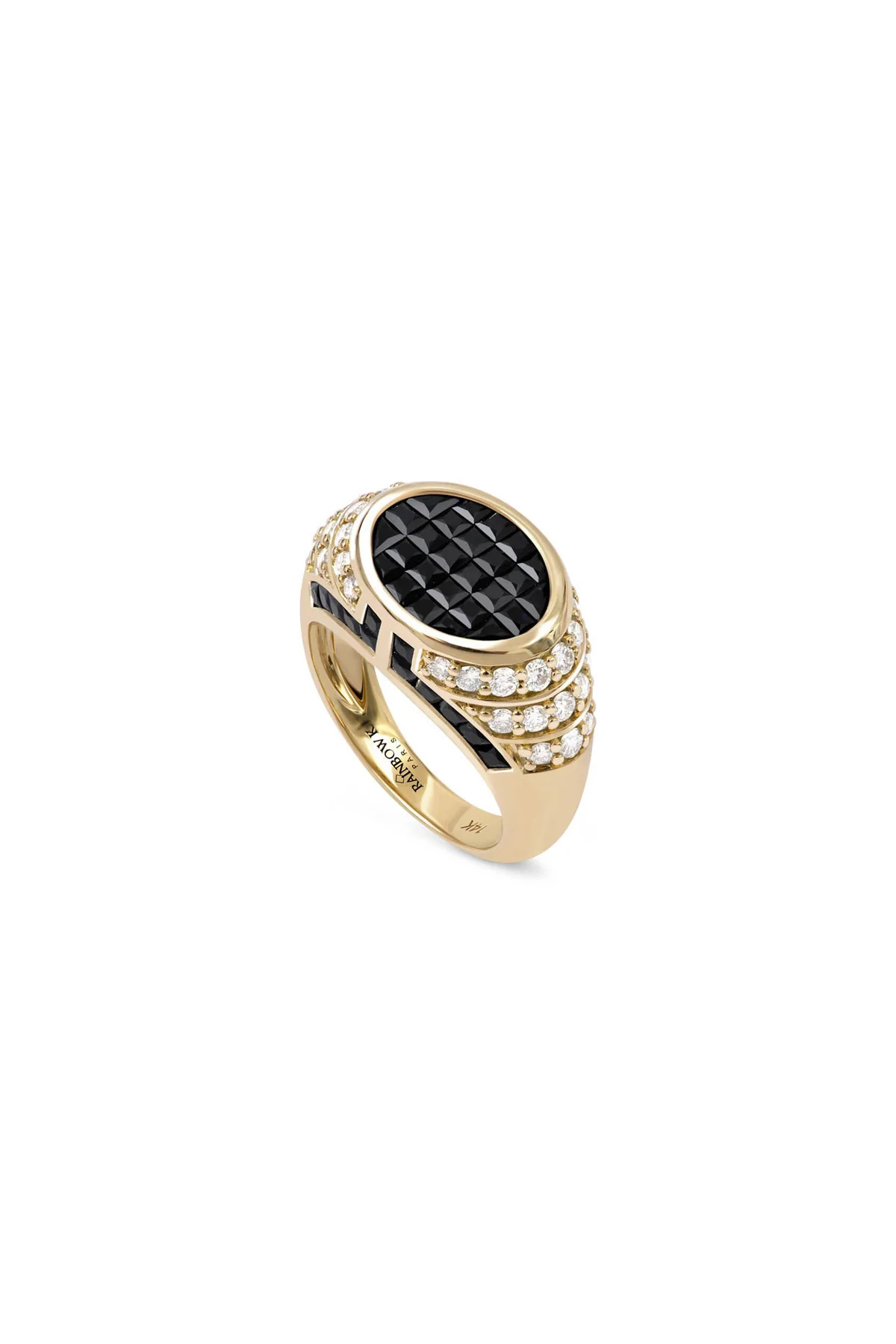 RAINBOW K | LADY BLACK DIAMOND RING - Image 3