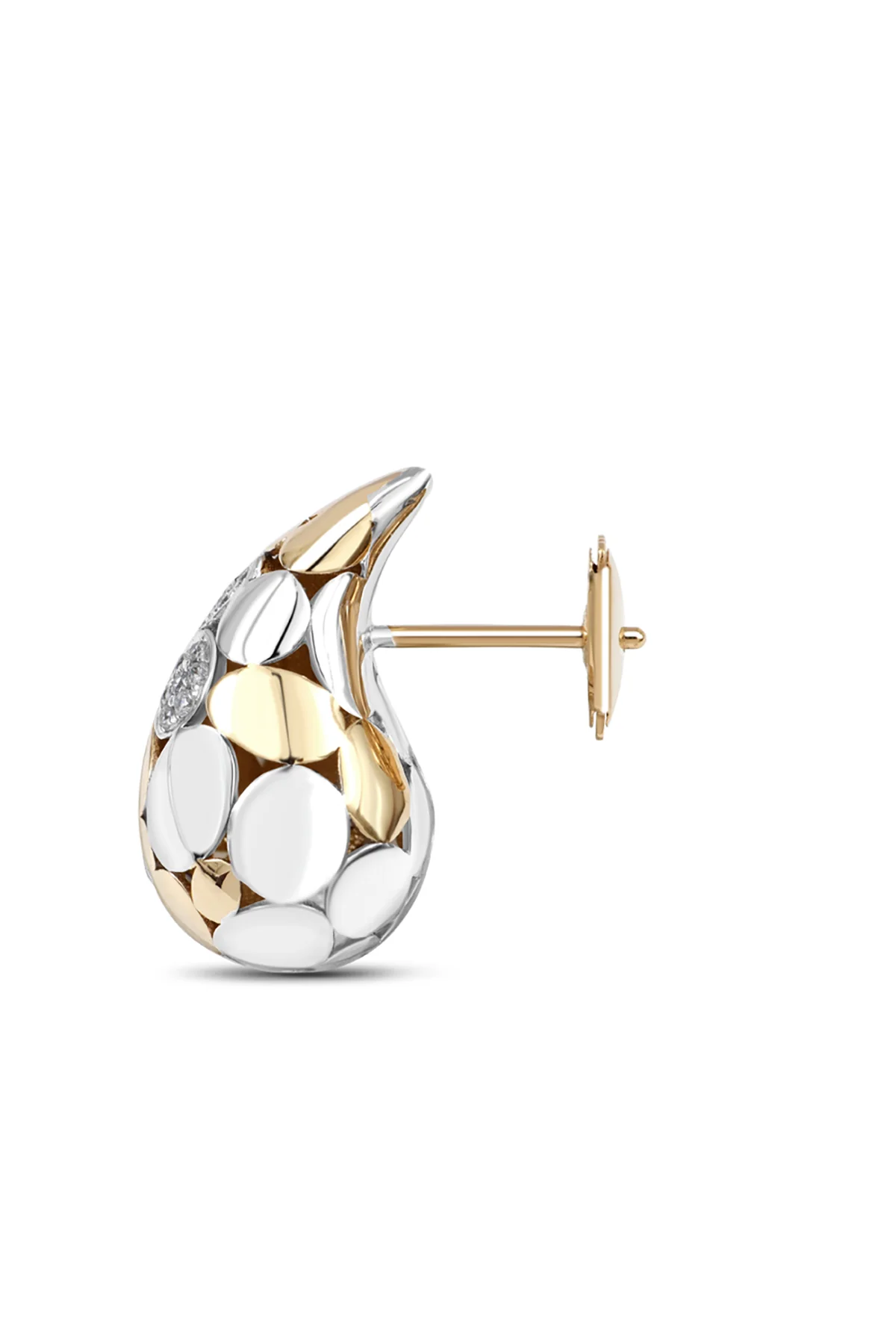 RAINBOW K | NANO STONE DIAMOND EARRING - Image 2