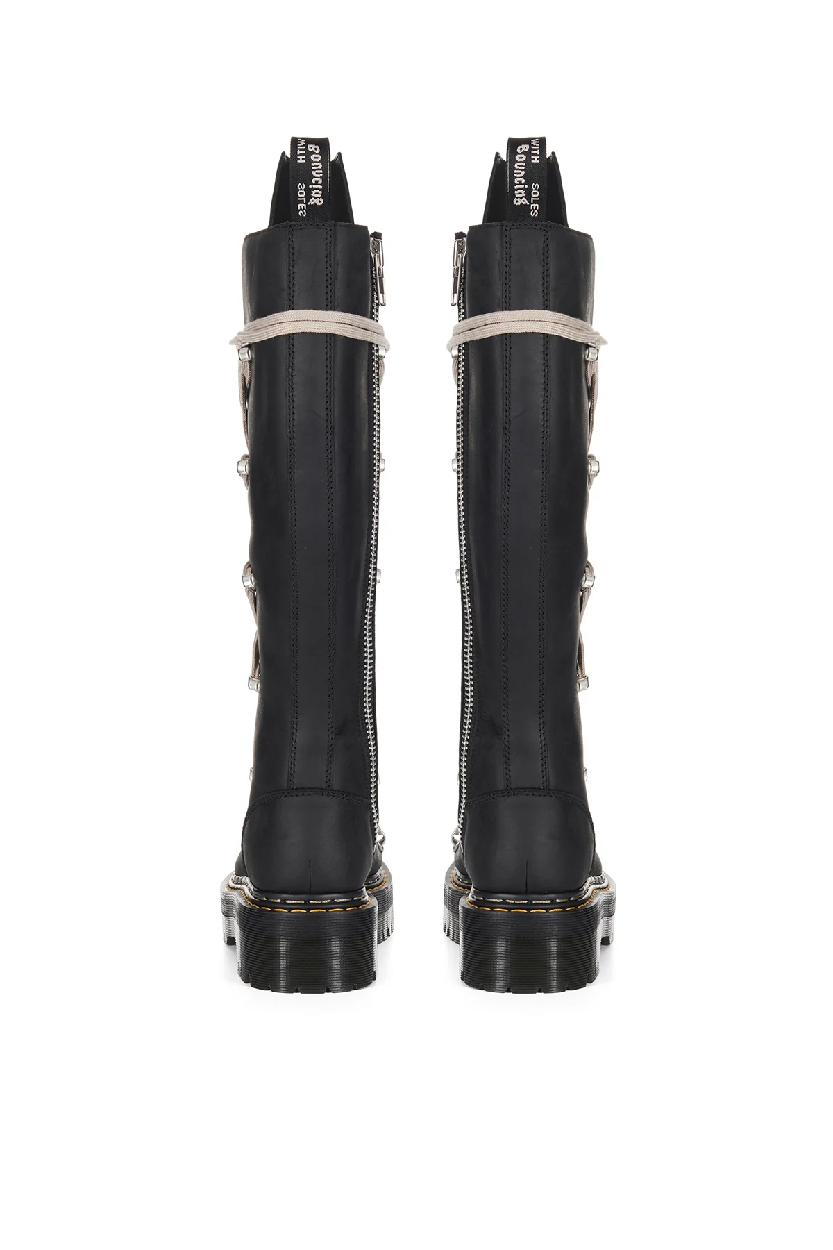 RICK OWENS | 1B60 QUAD SOLE PENTALACE BOOTS - Image 4