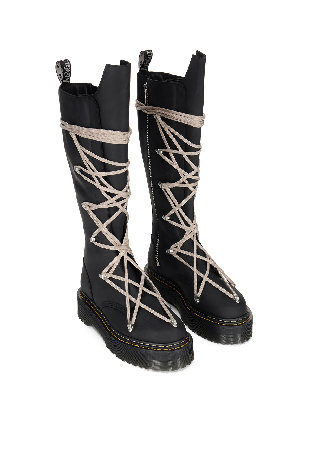 RICK OWENS | 1B60 QUAD SOLE PENTALACE BOOTS - Image 6