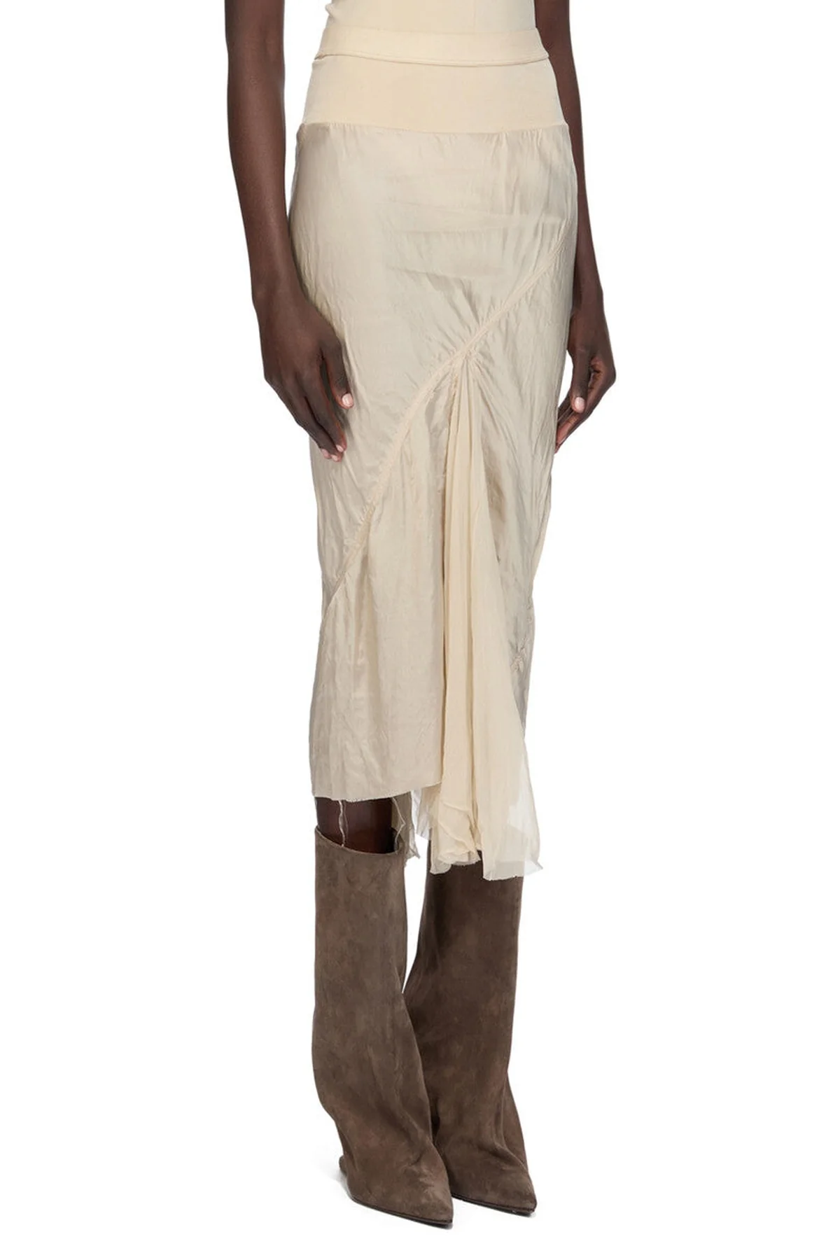RICK OWENS | A LINE BIAS SKIRT - Image 2