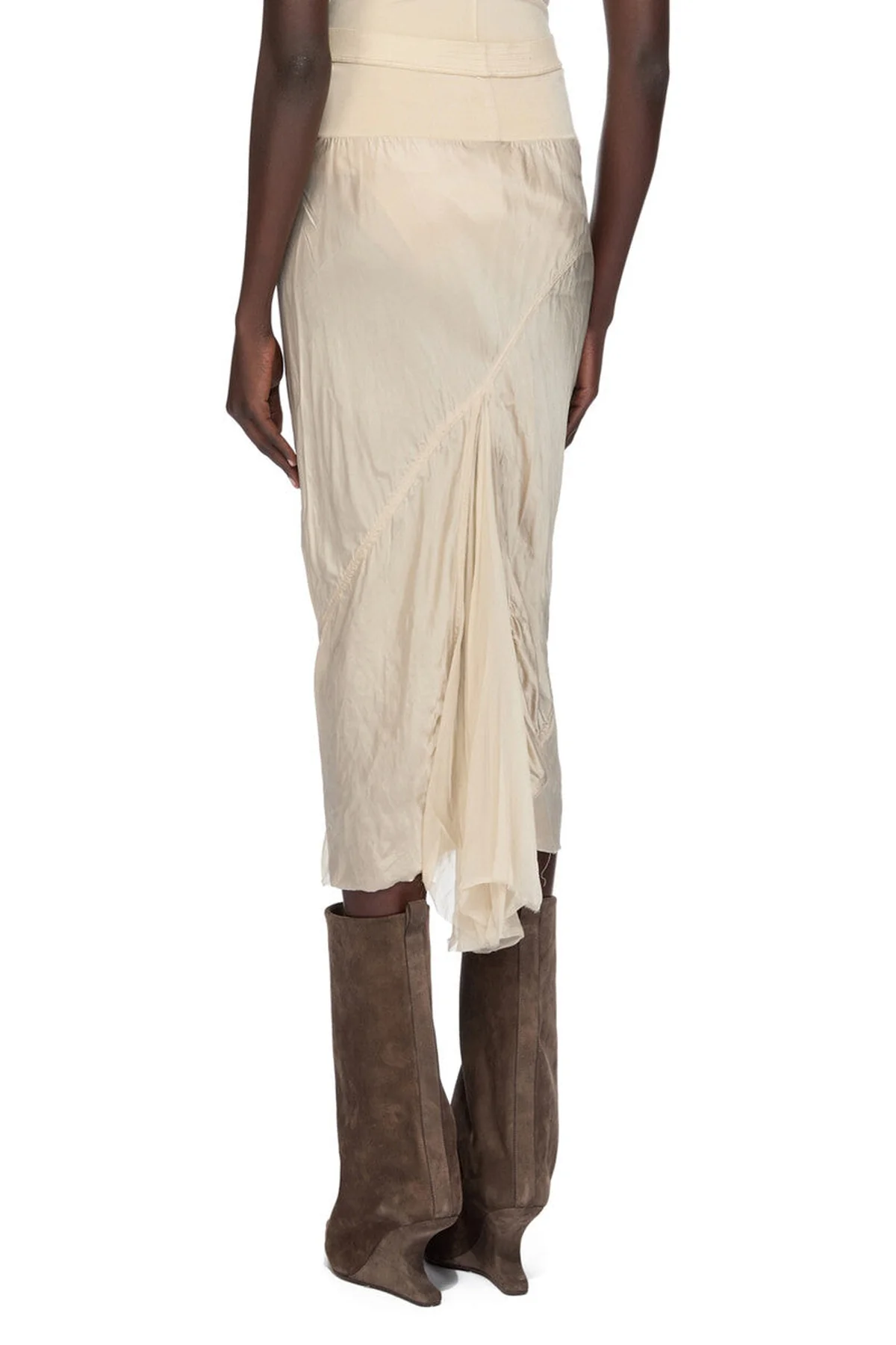 RICK OWENS | A LINE BIAS SKIRT - Image 3