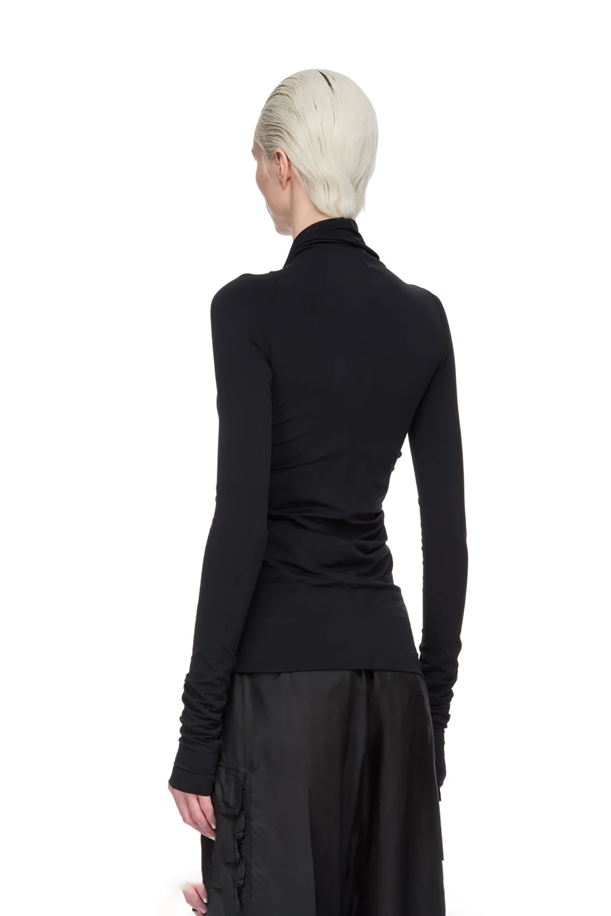 RICK OWENS | ALLANAH PRONG LONG SLEEVE TEE - Image 4