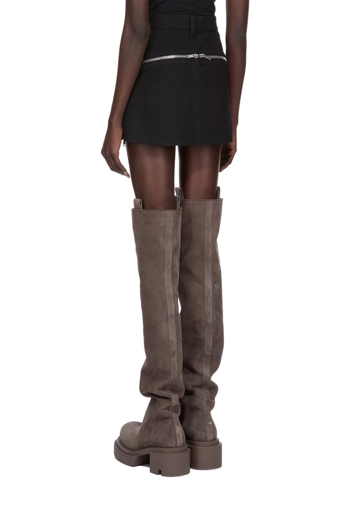 RICK OWENS | BOLAN BANANA MINI SKIRT - Image 4