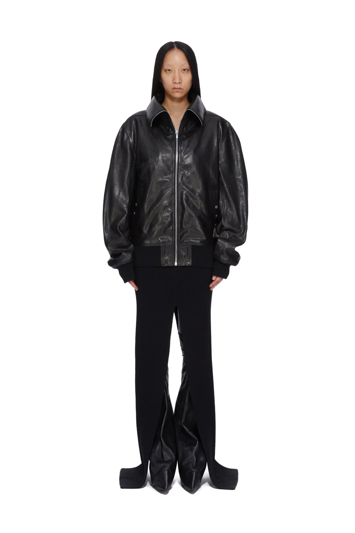 RICK OWENS | DRACUCOLLAR FLIGHT JACKET