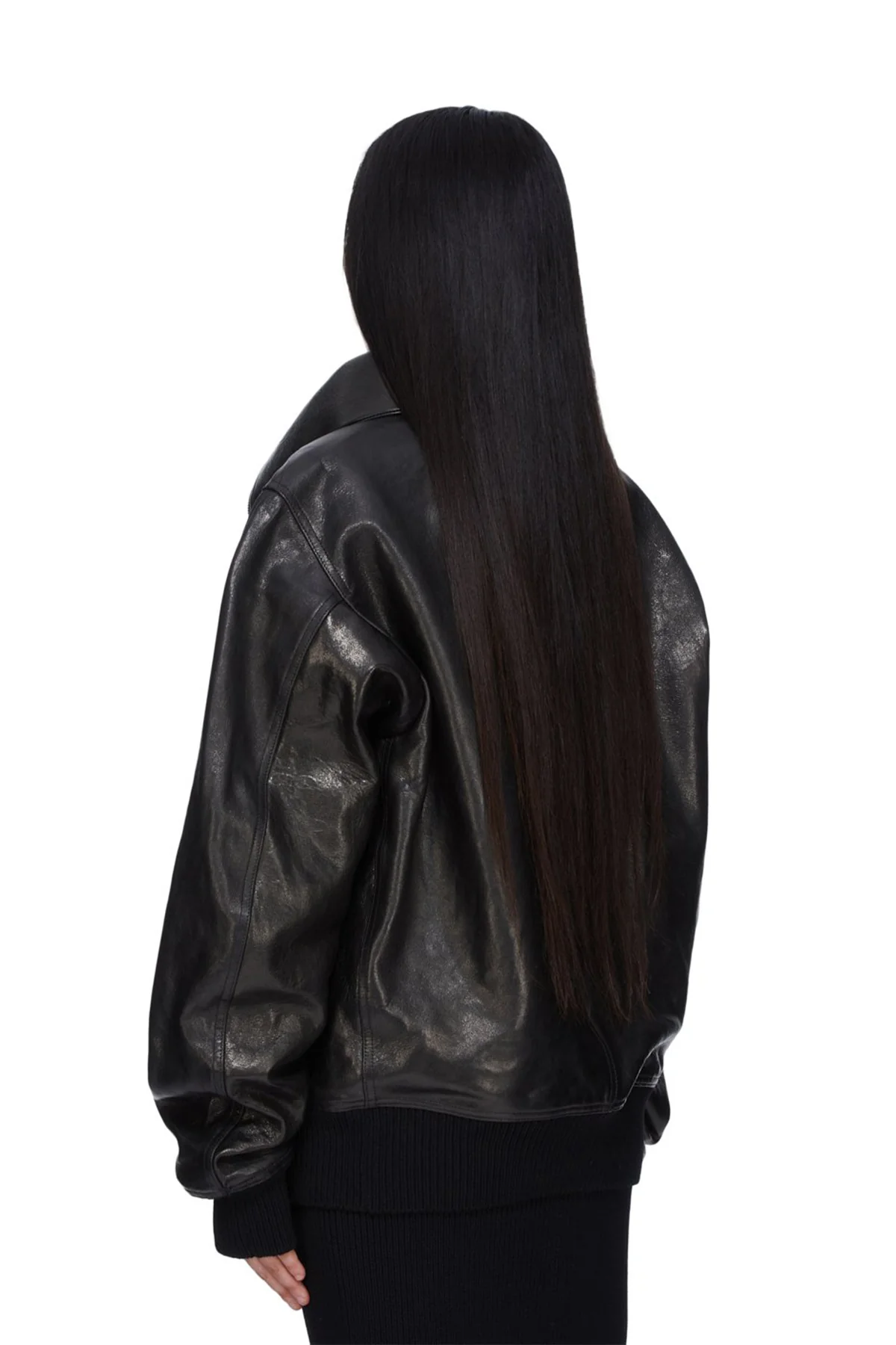 RICK OWENS | DRACUCOLLAR FLIGHT JACKET - Image 5