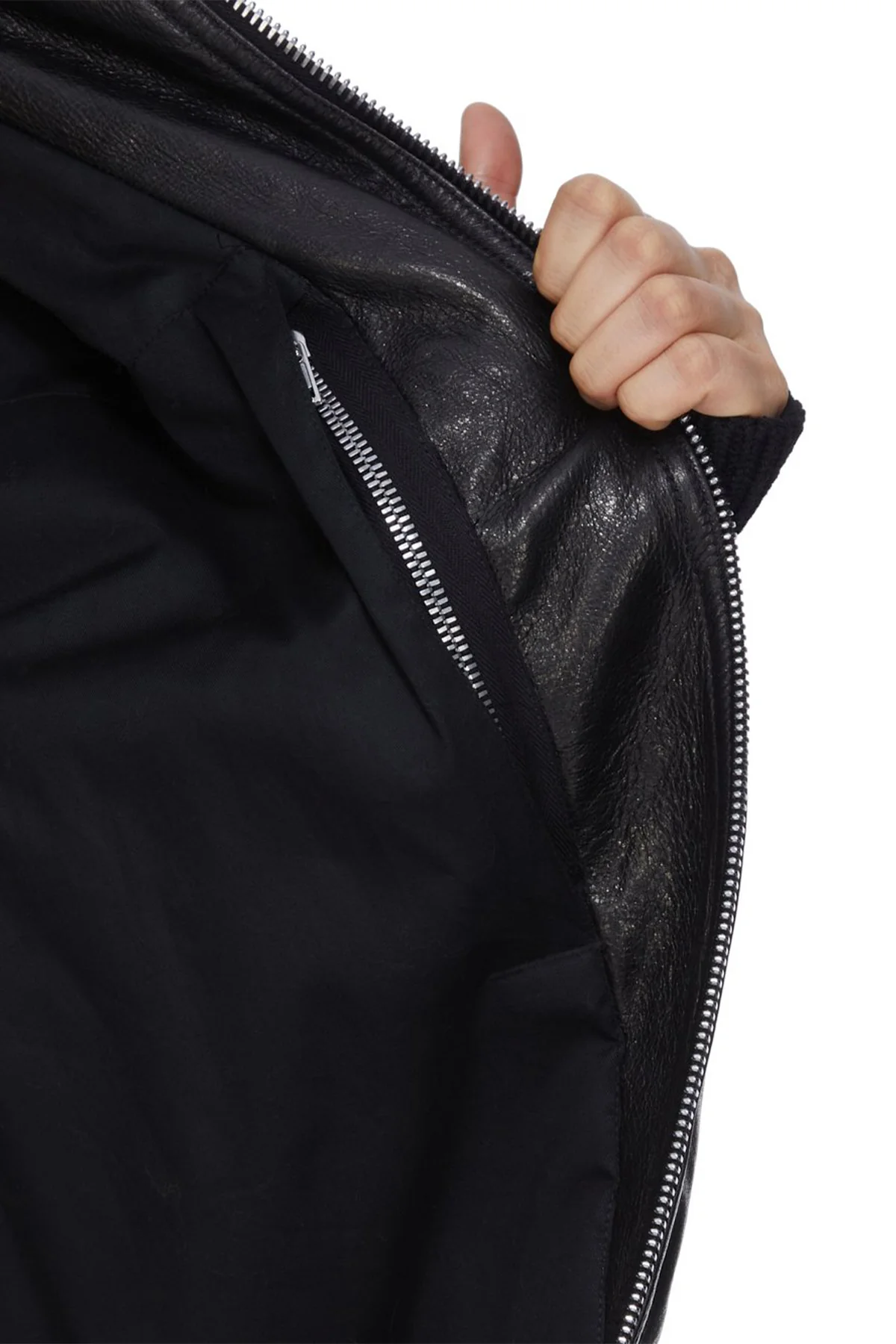 RICK OWENS | DRACUCOLLAR FLIGHT JACKET - Image 9