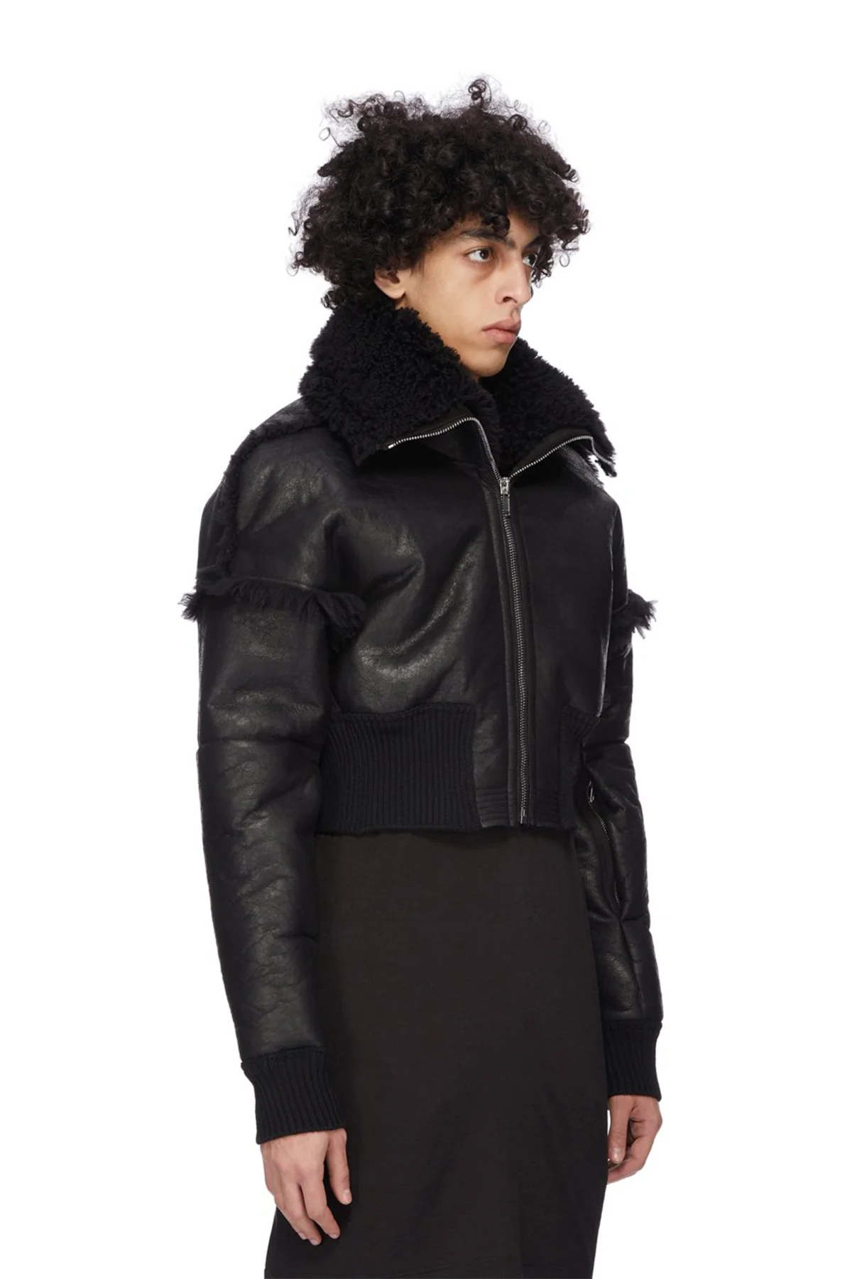 RICK OWENS | DRACUCOLLAR JACKET - Image 3