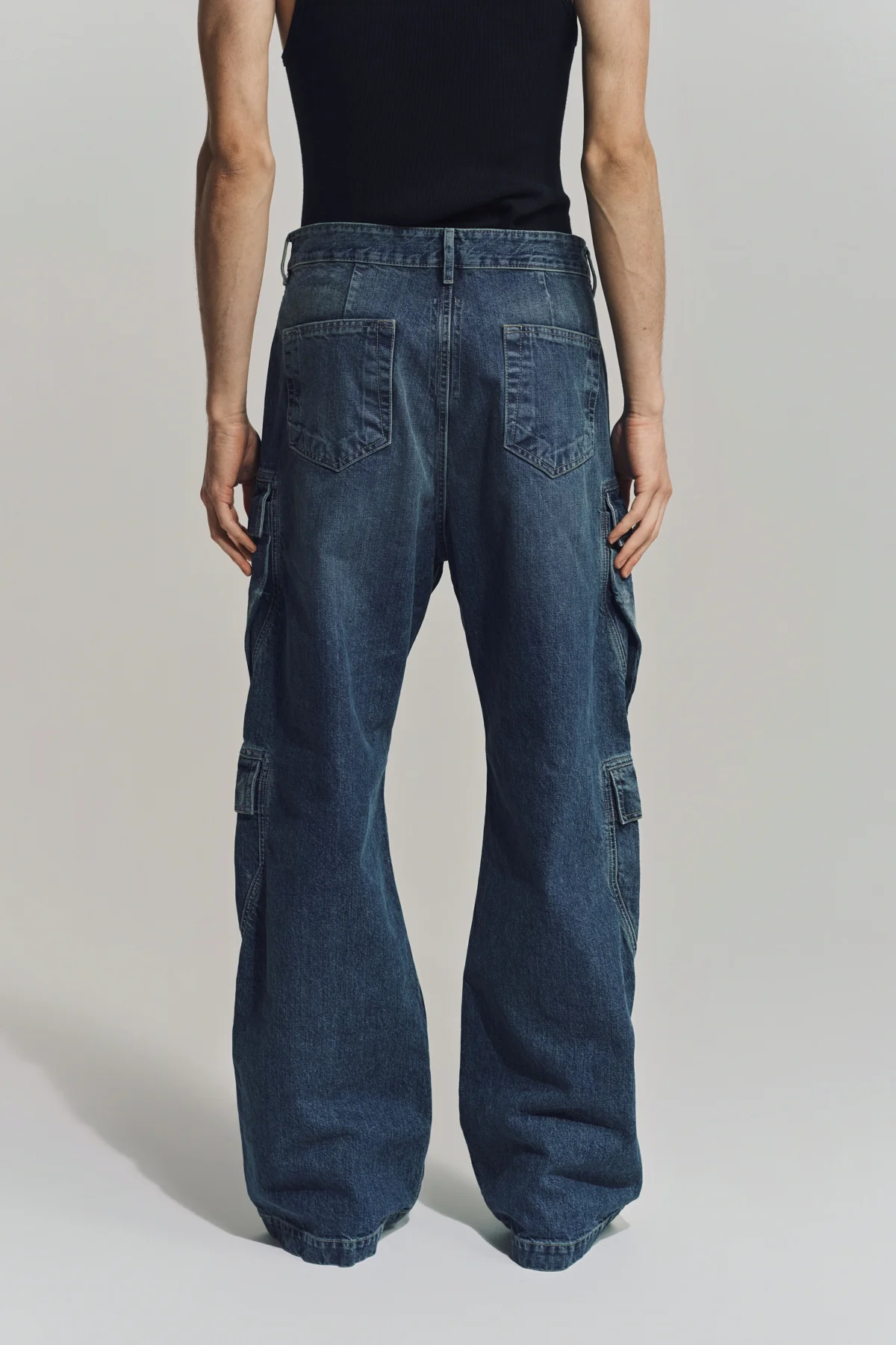 RICK OWENS DRKSHDW | DOUBLE CARGO JEANS - Image 4