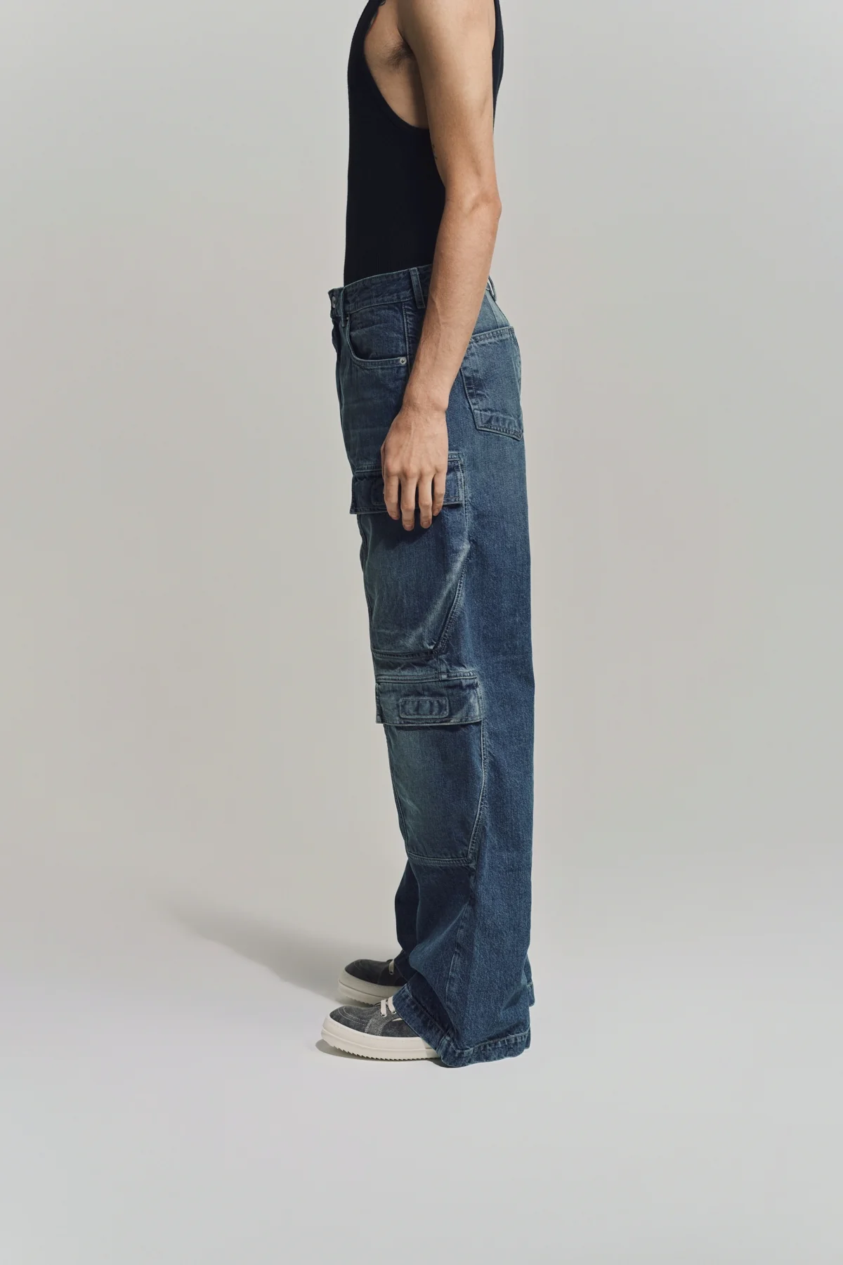 RICK OWENS DRKSHDW | DOUBLE CARGO JEANS - Image 5