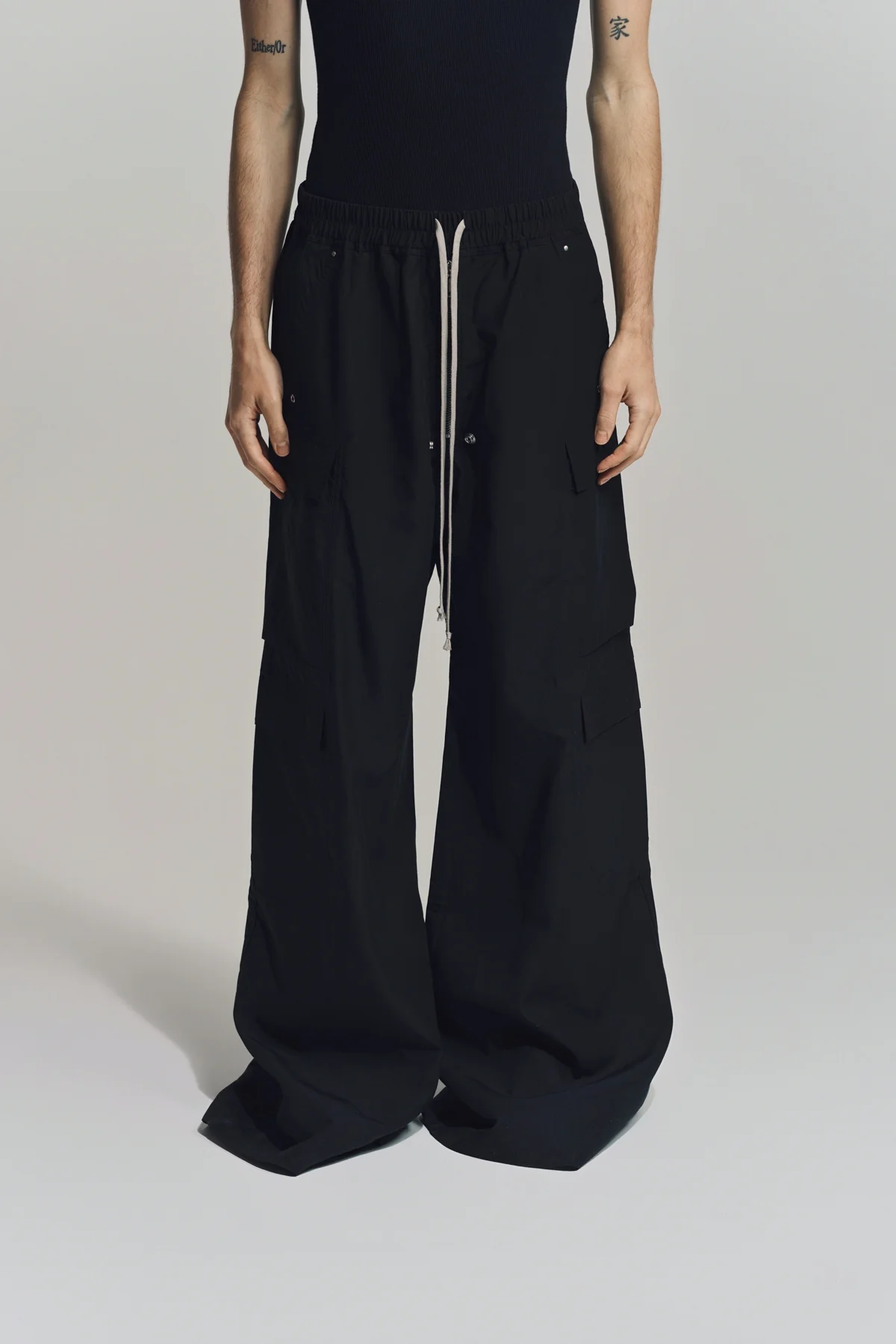 RICK OWENS DRKSHDW | DOUBLE CARGO JUMBO BELAS PANTS - Image 2