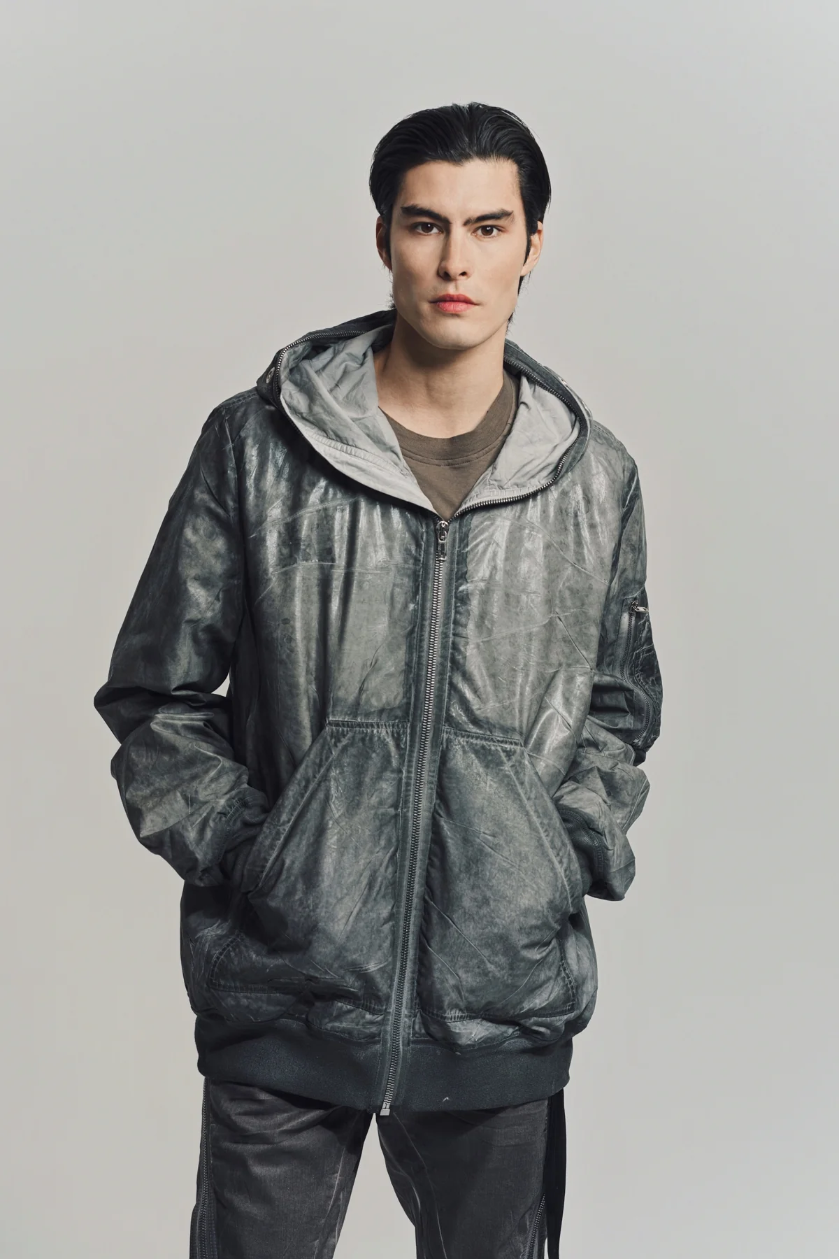 RICK OWENS DRKSHDW | GIMP FLIGHT BOMBER JACKET - Image 2