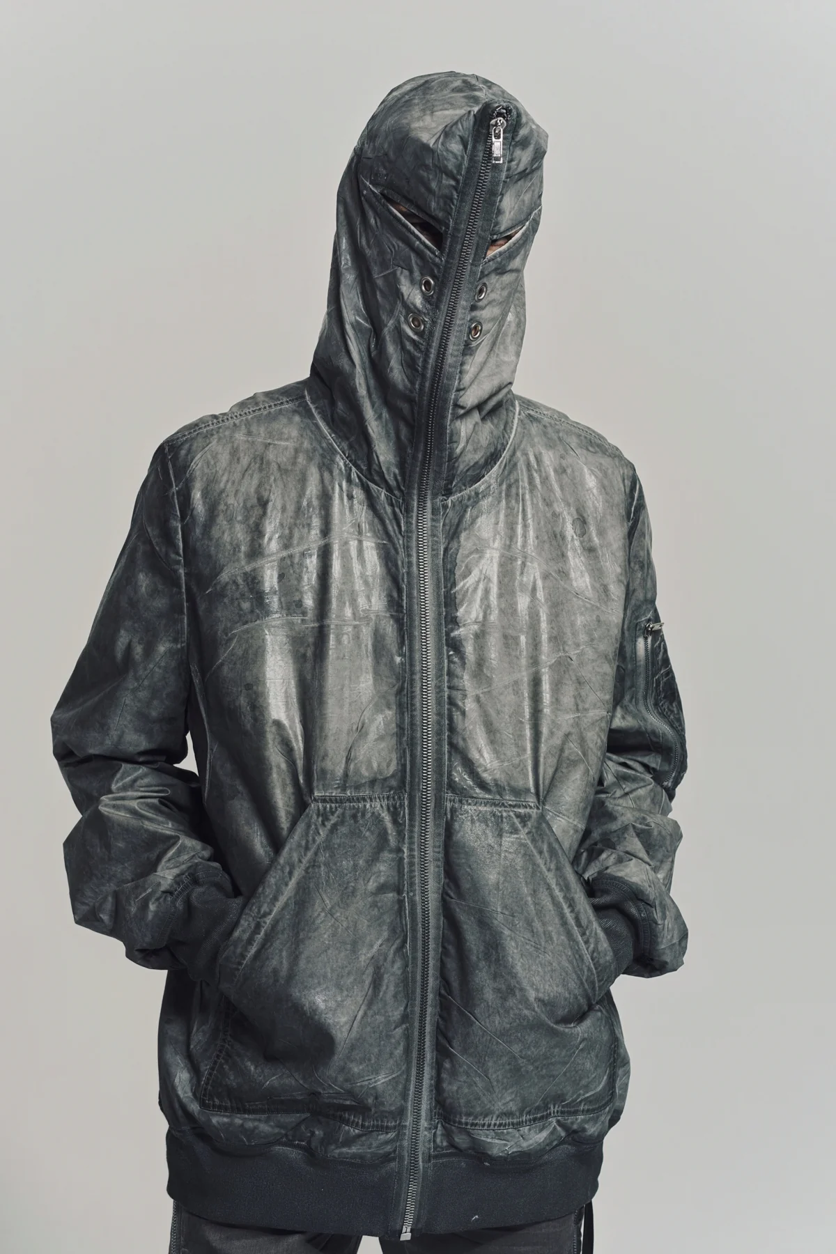 RICK OWENS DRKSHDW | GIMP FLIGHT BOMBER JACKET - Image 5