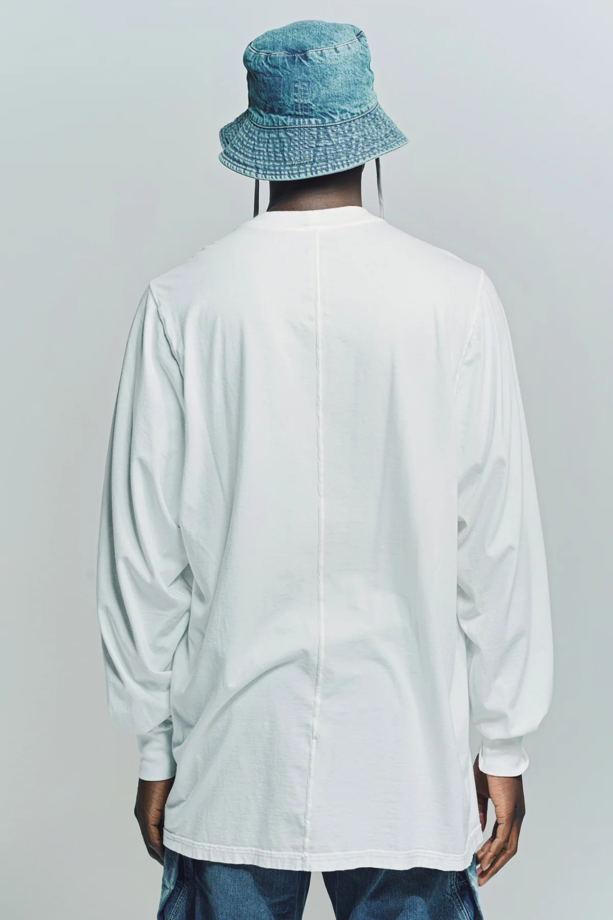RICK OWENS DRKSHDW | JUMBO LONG SLEEVE TEE - Image 4