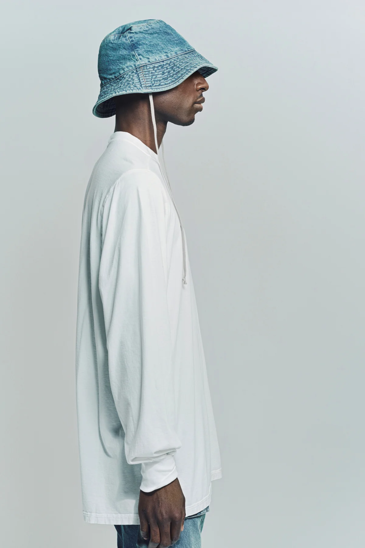 RICK OWENS DRKSHDW | JUMBO LONG SLEEVE TEE - Image 5