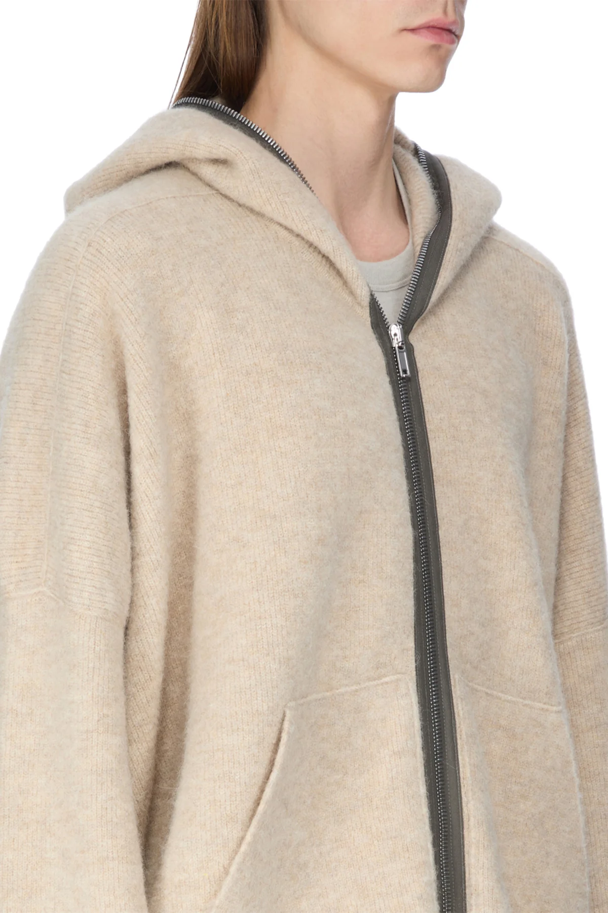 RICK OWENS | GIMP OVERSIZED HOODIE - Image 14