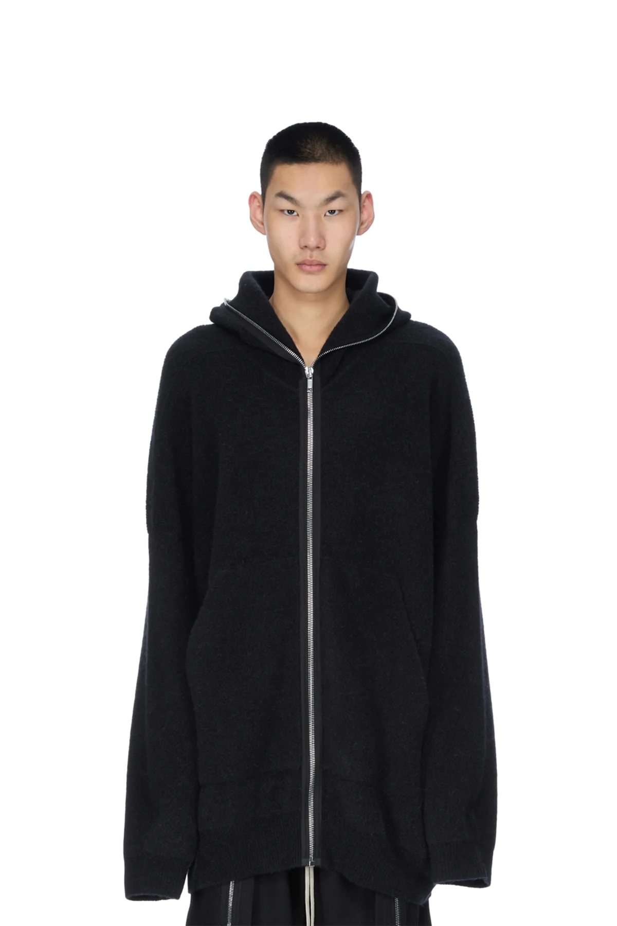 RICK OWENS | GIMP OVERSIZED HOODIE - Image 2