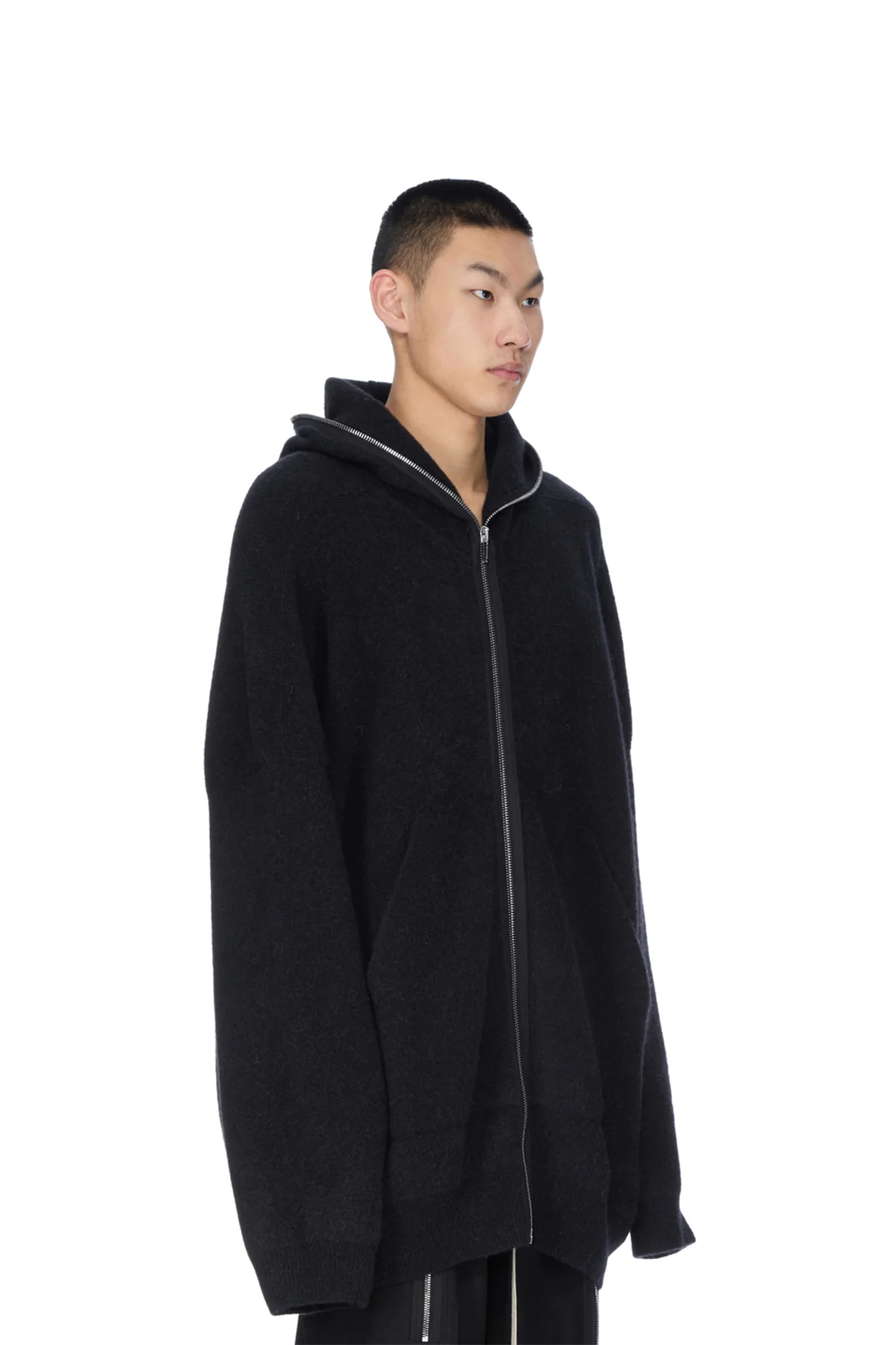 RICK OWENS | GIMP OVERSIZED HOODIE - Image 3