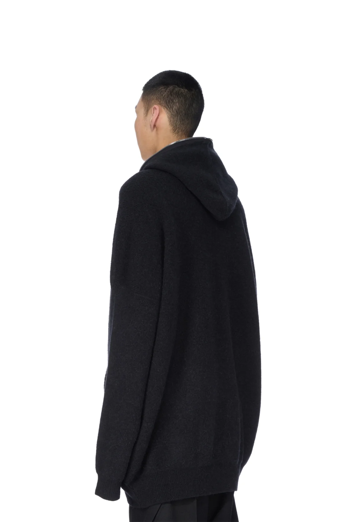RICK OWENS | GIMP OVERSIZED HOODIE - Image 4