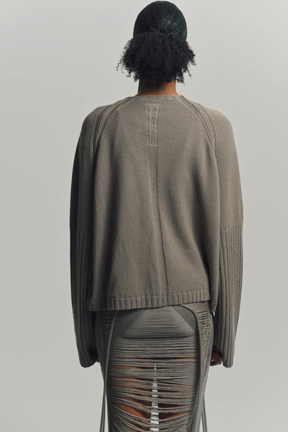 RICK OWENS | JUMBO CREWNECK SWEATER - Image 4