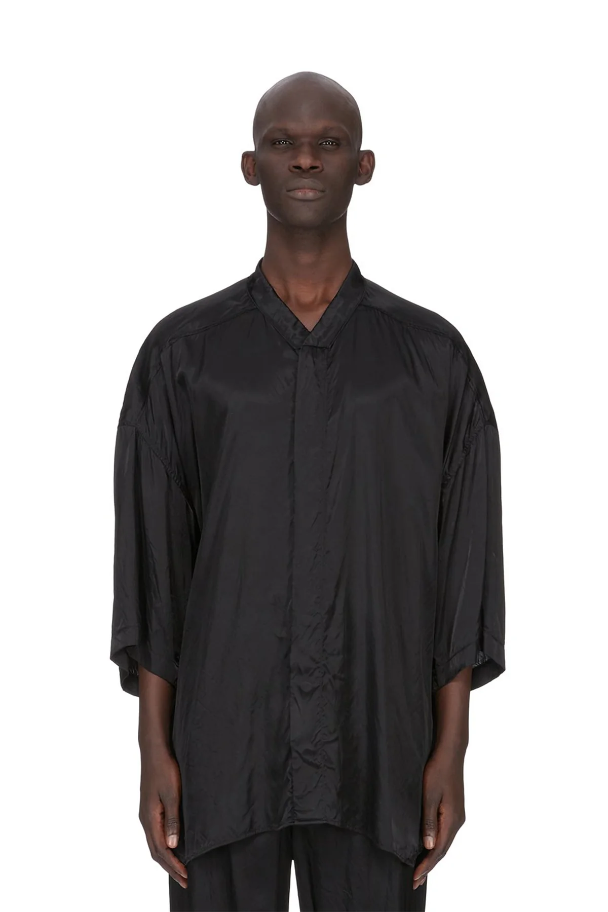 RICK OWENS | JUMBO FAUN SHORT SLEEVE SHIRT - Image 2