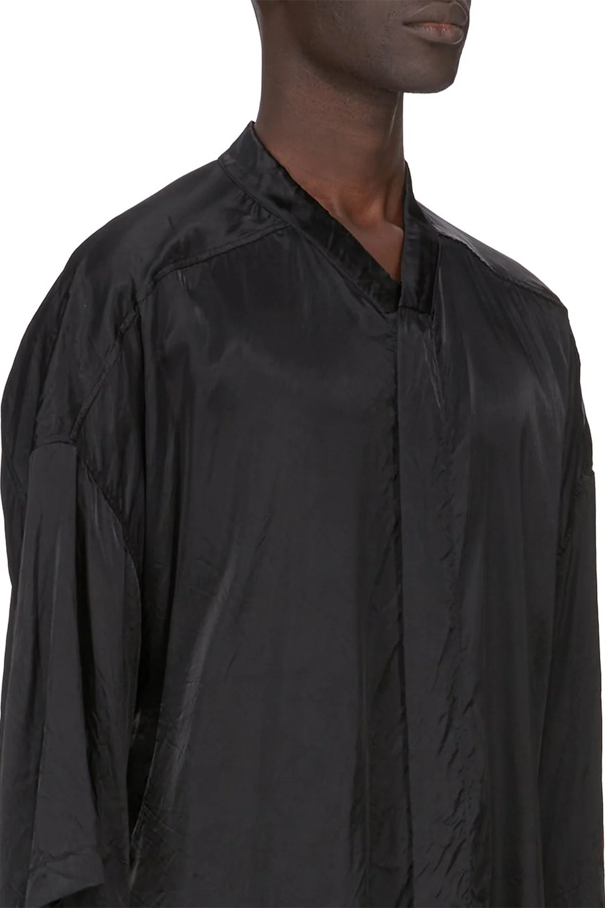 RICK OWENS | JUMBO FAUN SHORT SLEEVE SHIRT - Image 5