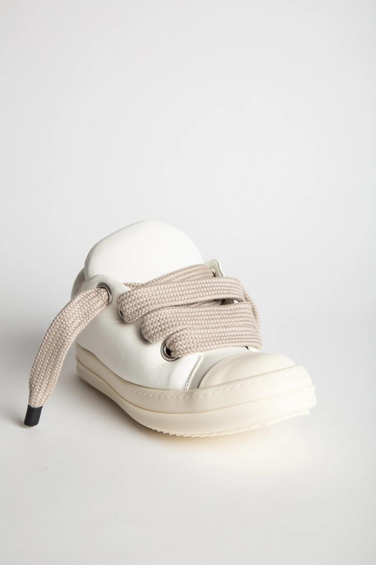 RICK OWENS | JUMBO LACE PUFFER LOW SNEAKS - Image 3