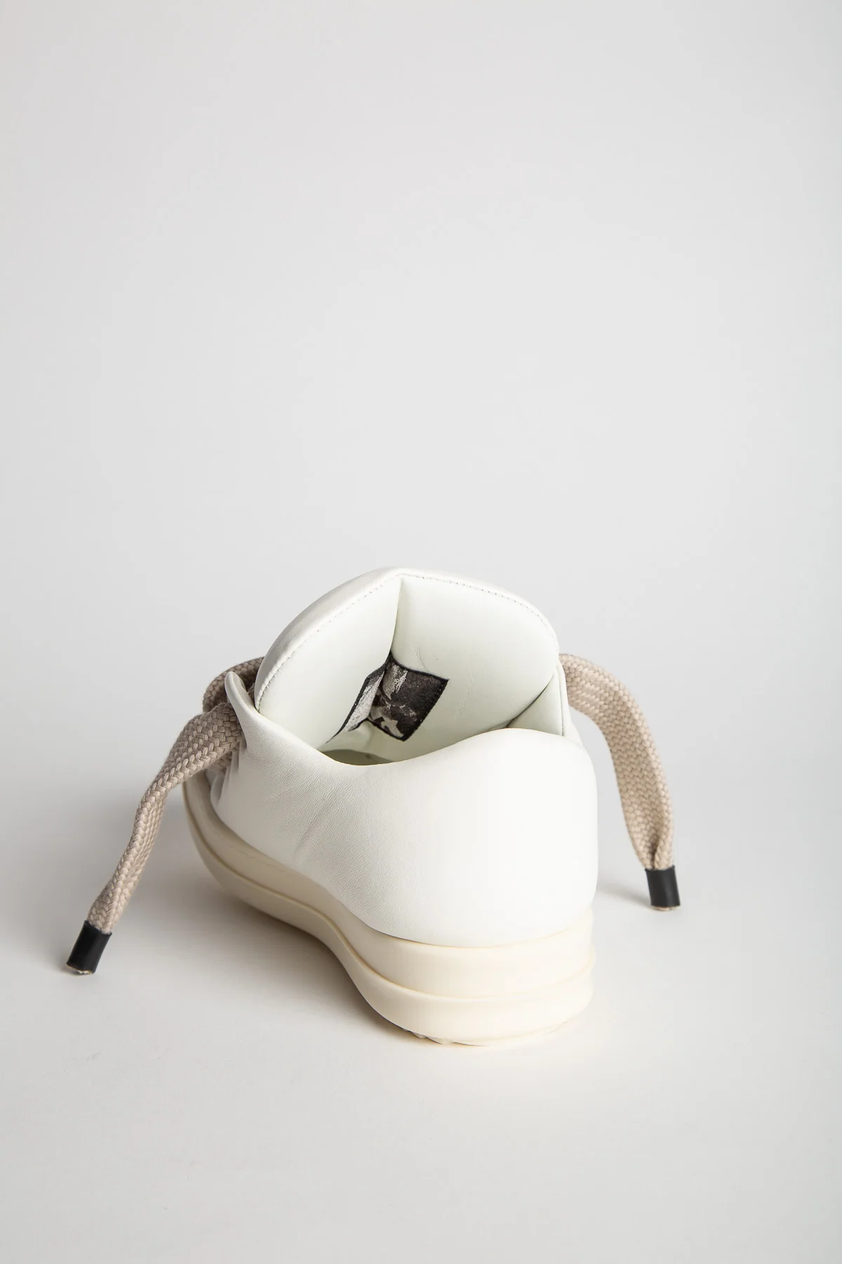 RICK OWENS | JUMBO LACE PUFFER LOW SNEAKS - Image 4