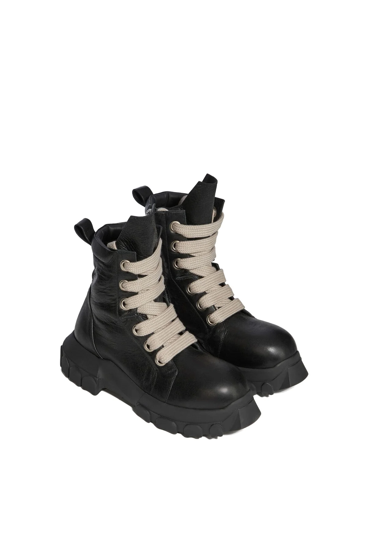 RICK OWENS | JUMBOLACE ARMY BOZO TRACTOR BOOTS - Image 6