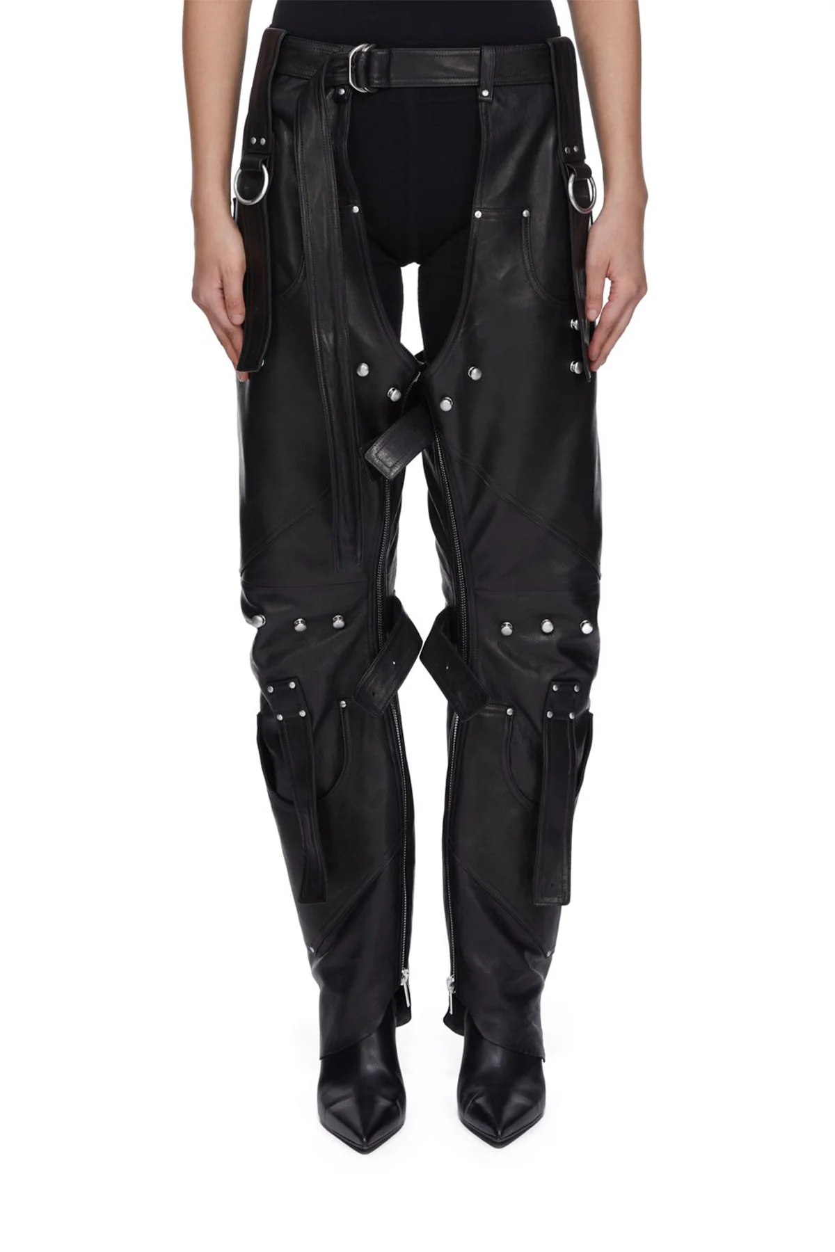 RICK OWENS | LEO PROTHMANN CHAP PANTS - Image 2