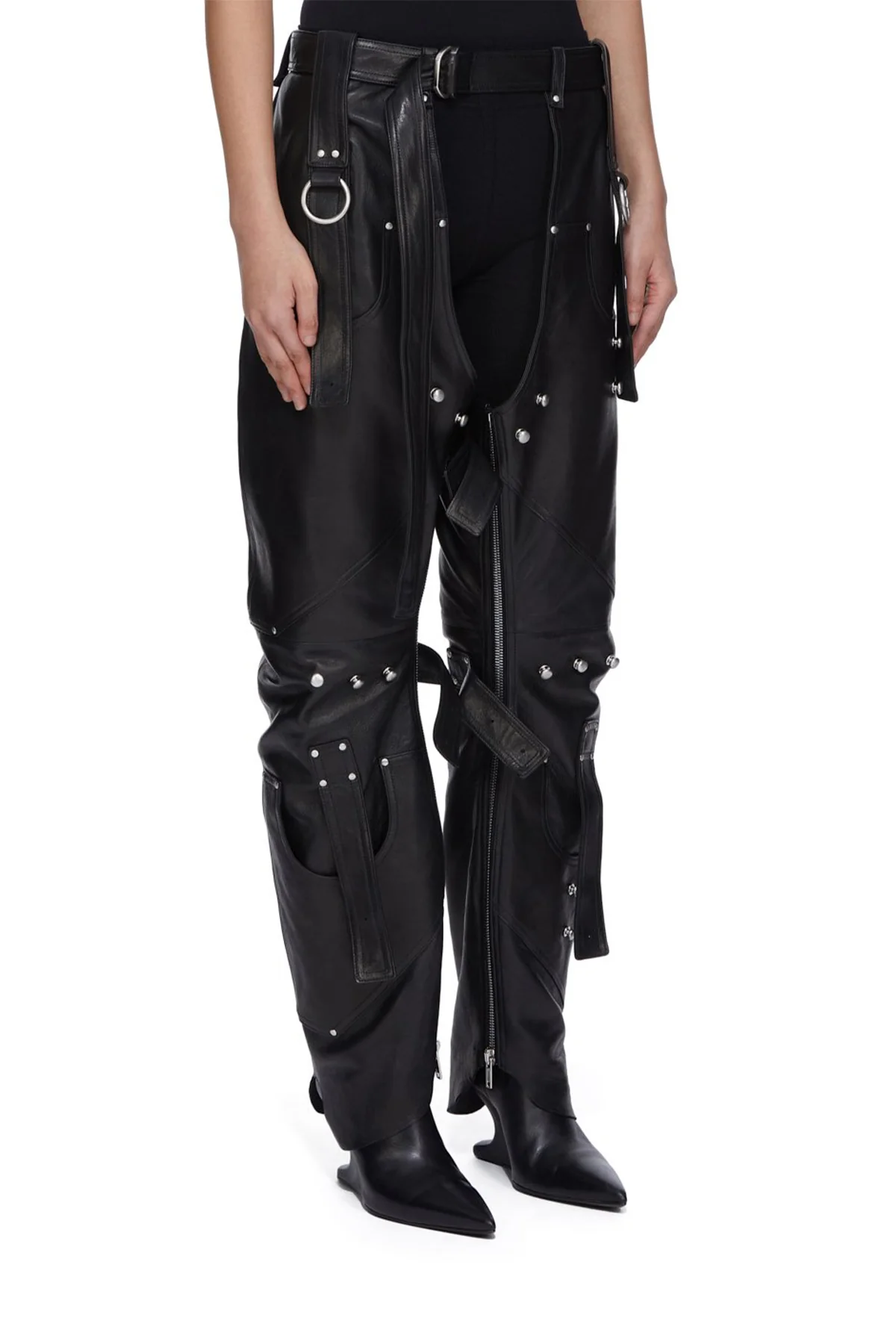 RICK OWENS | LEO PROTHMANN CHAP PANTS - Image 3