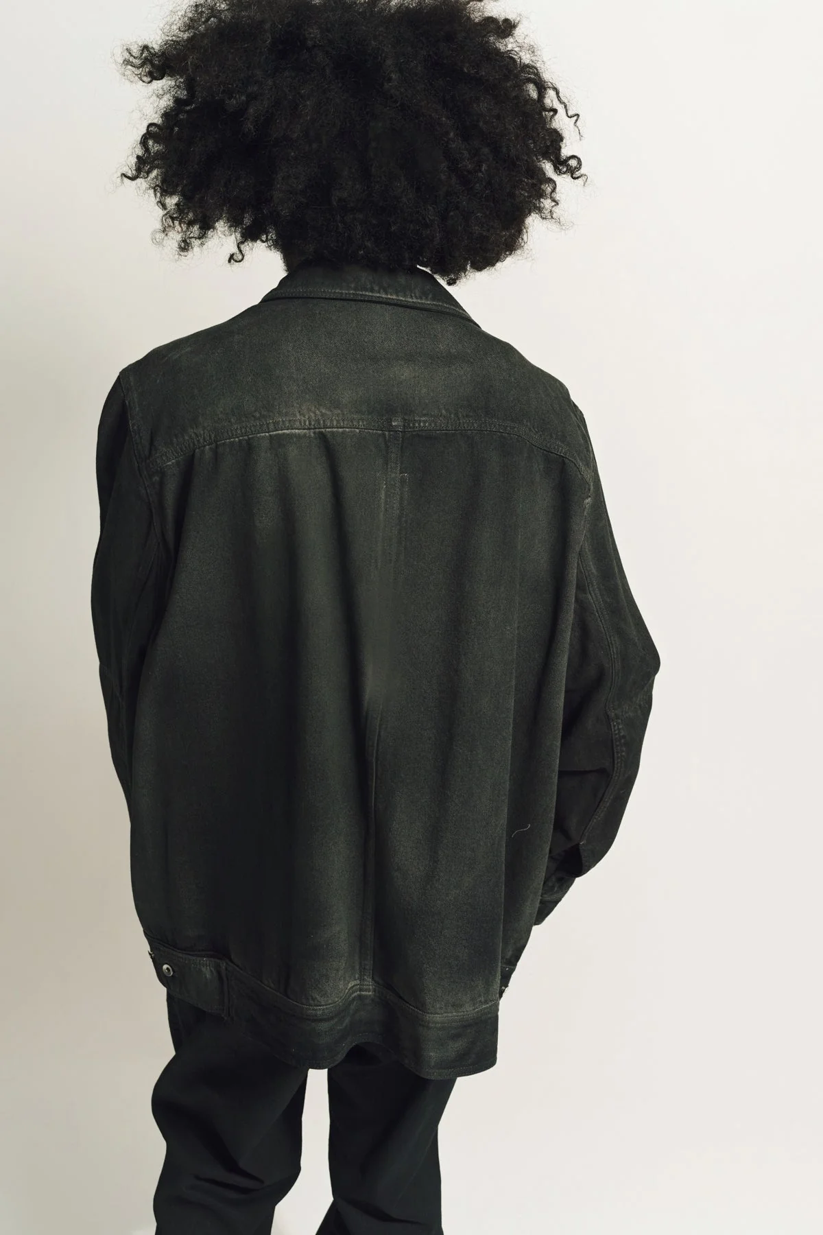 RICK OWENS | LIDO DENIM WORKER JACKET - Image 5