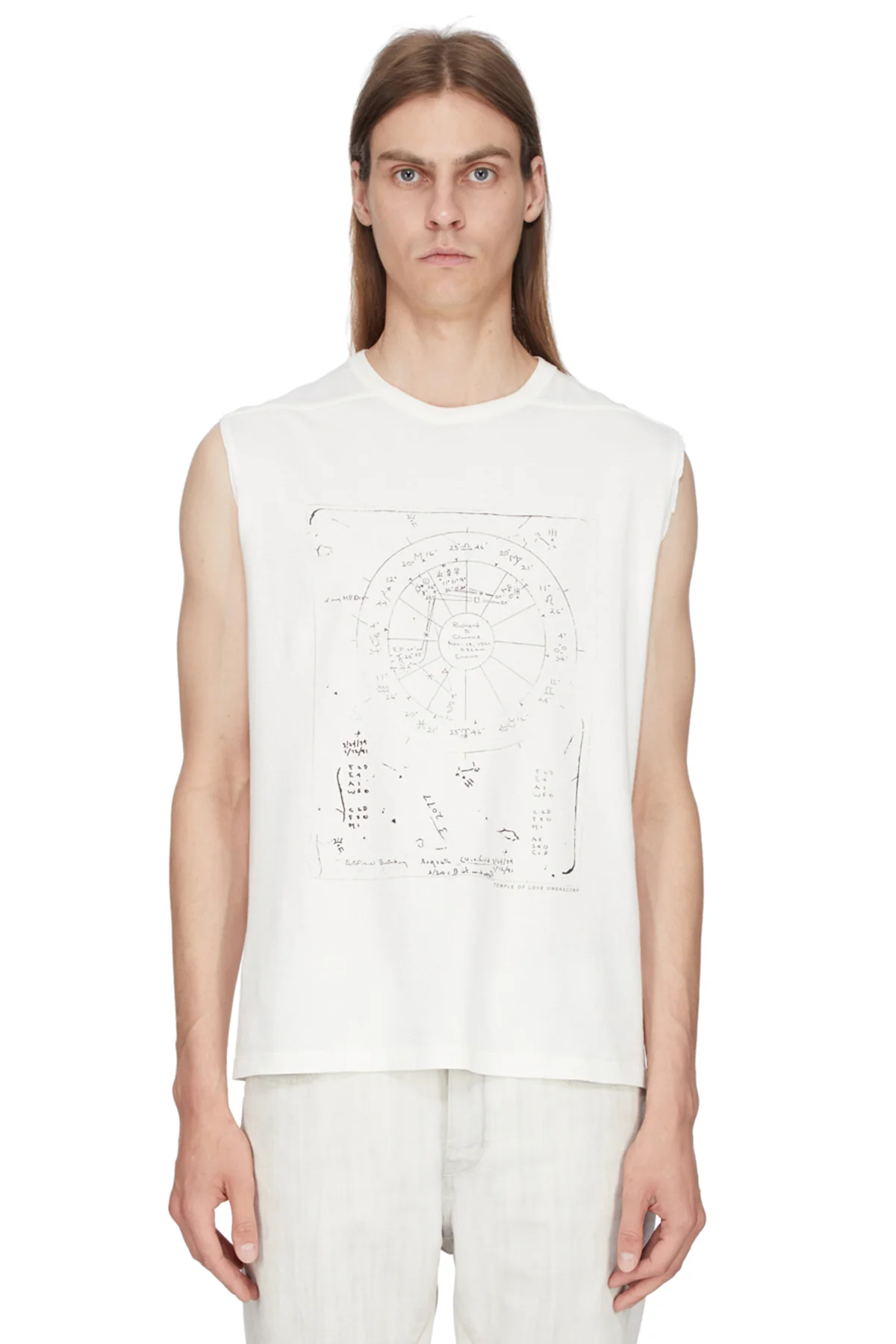 RICK OWENS | SLEEVELESS BRAD TEE - Image 2