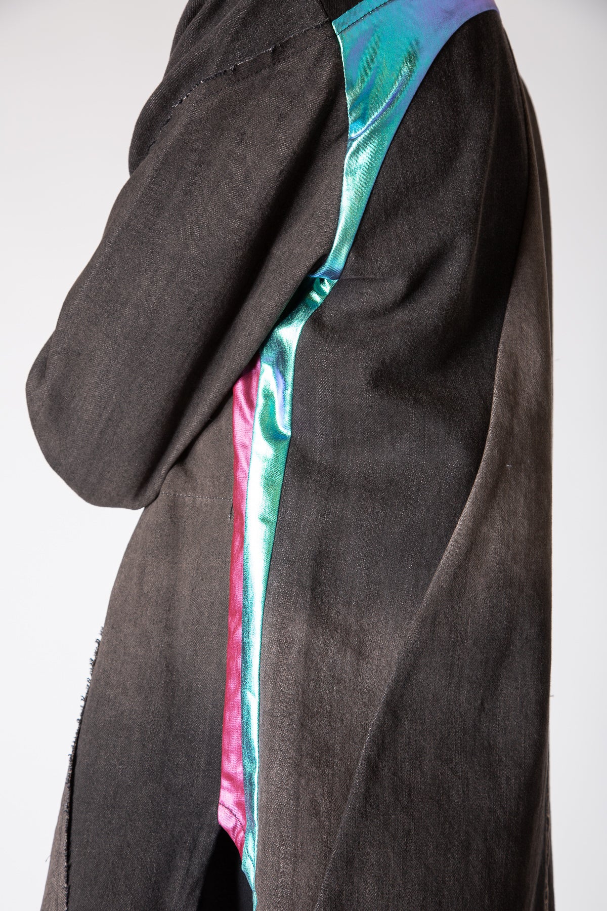 RICK OWENS | SPLINTERED OUTERSHIRT - Image 5