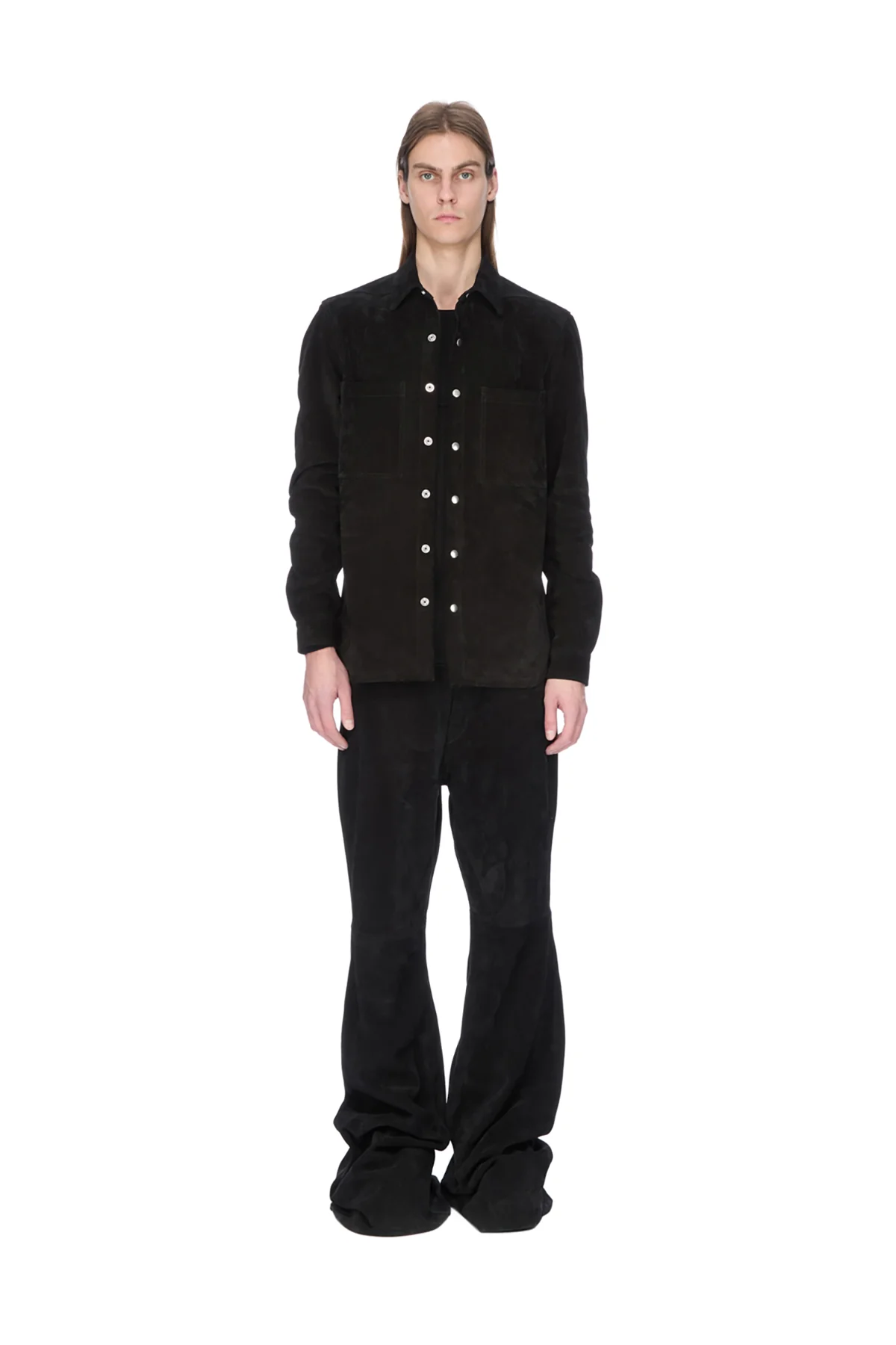 RICK OWENS | SUEDE OUTERSHIRT