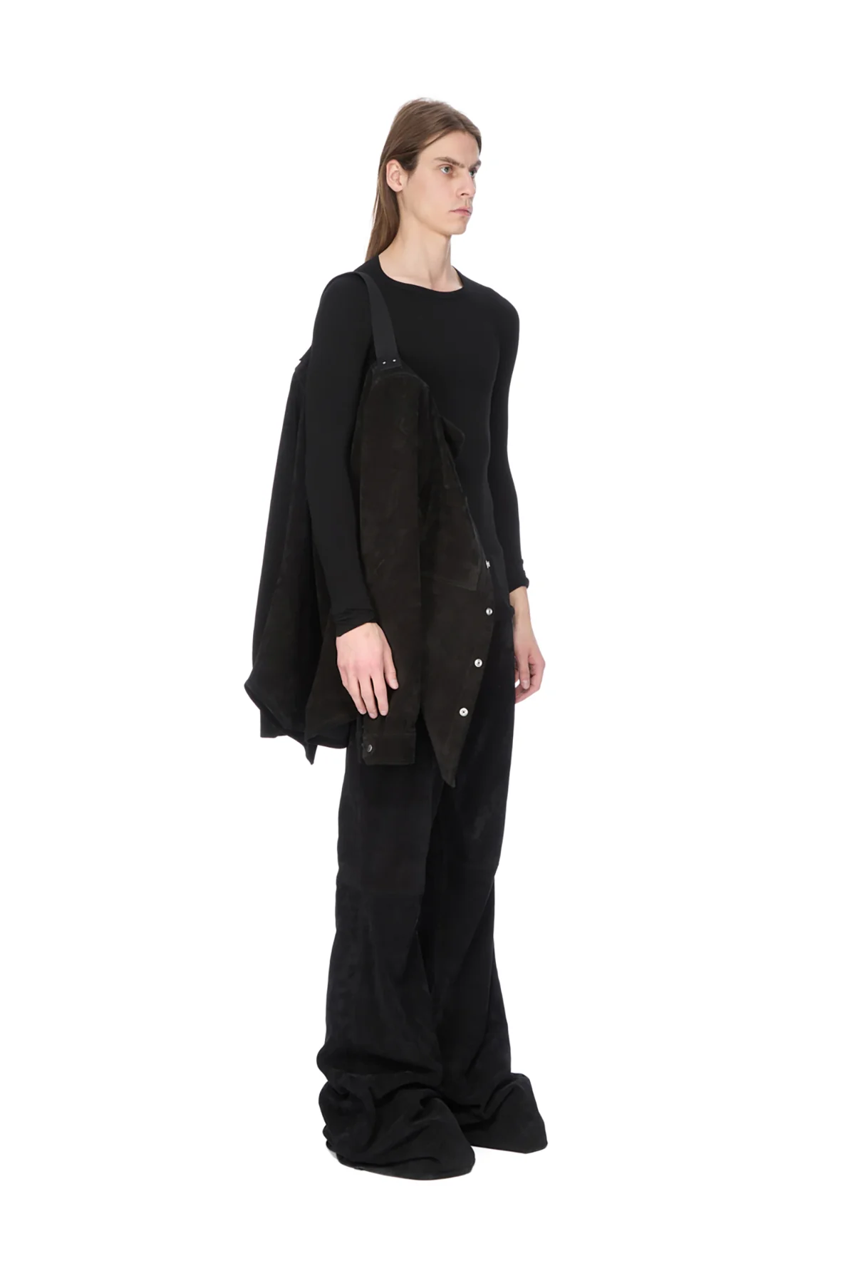 RICK OWENS | SUEDE OUTERSHIRT - Image 2