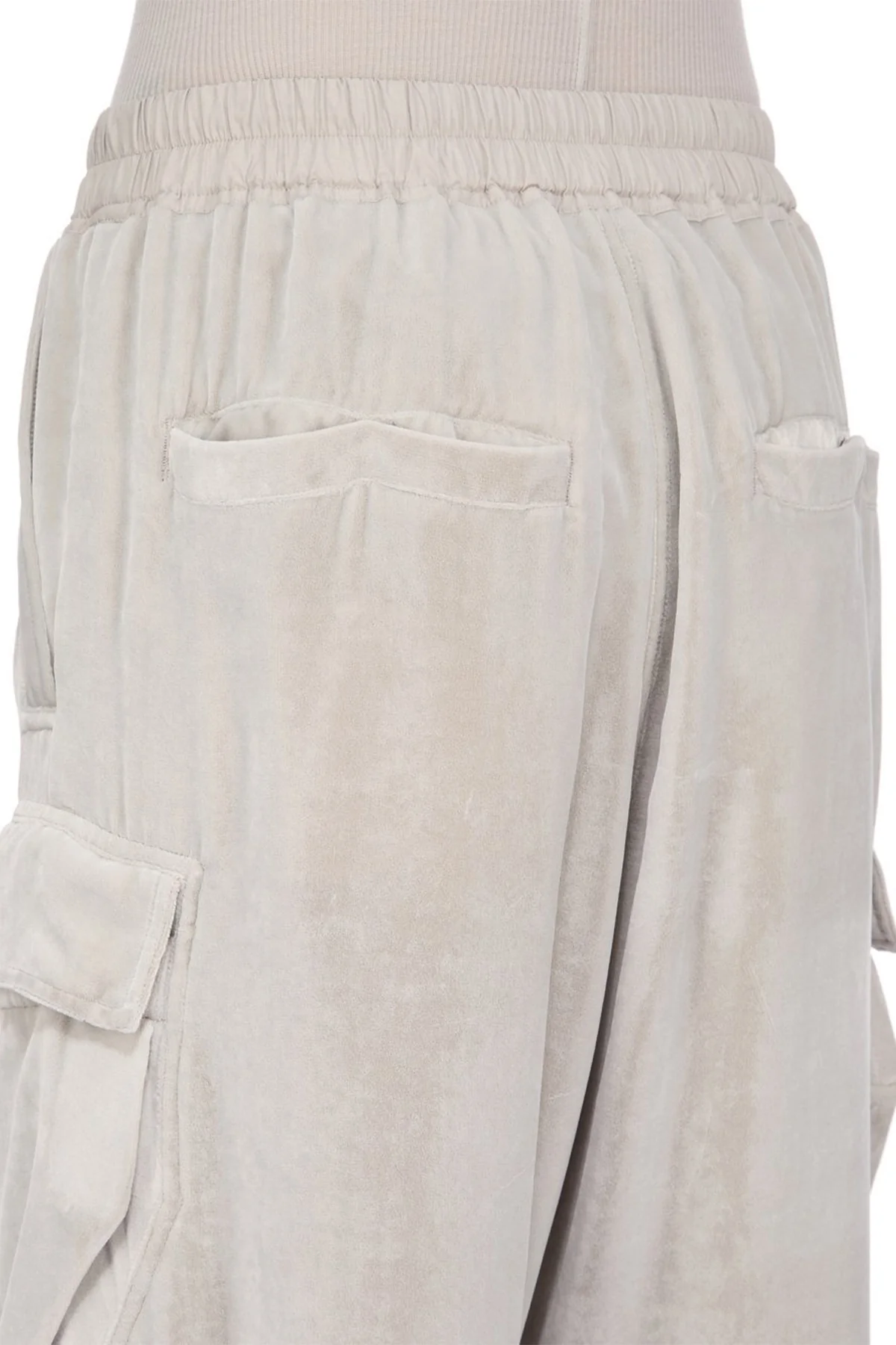 RICK OWENS | VELVET CARGOBELAS PANTS - Image 6